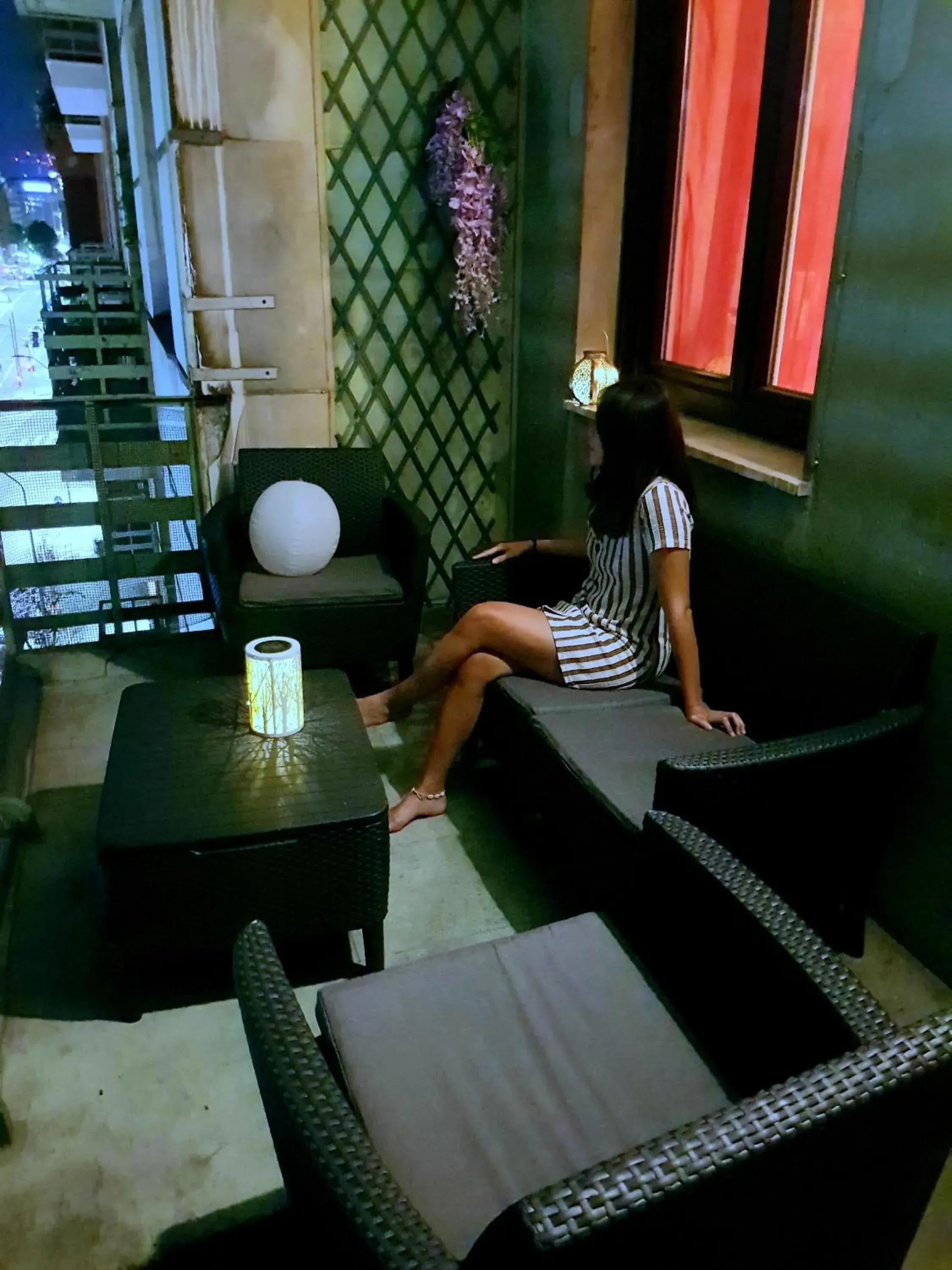 Garden view in Central Hostel Milano Garden view in Central Hostel Milano