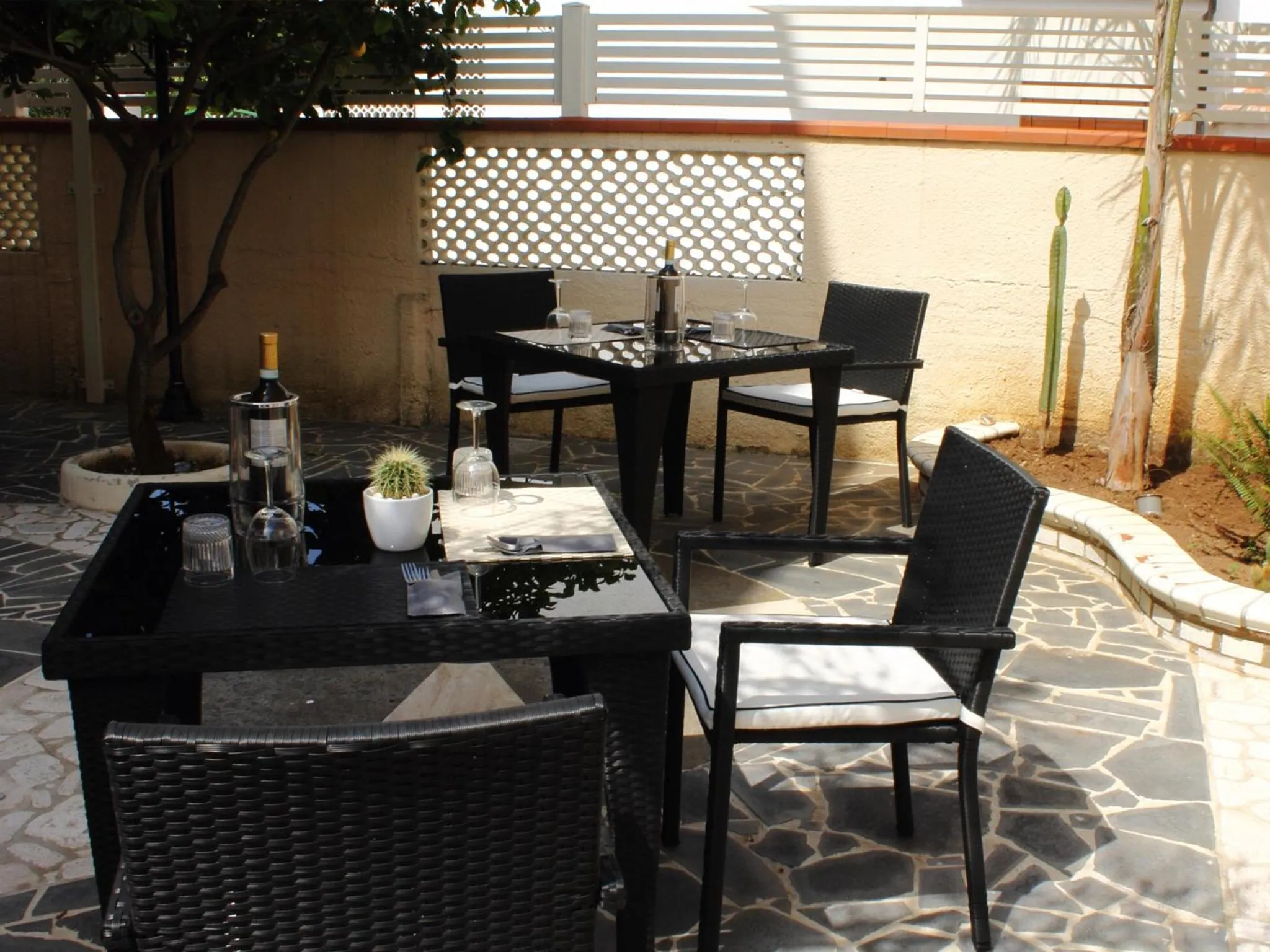 Garden in Hotel Barbieri