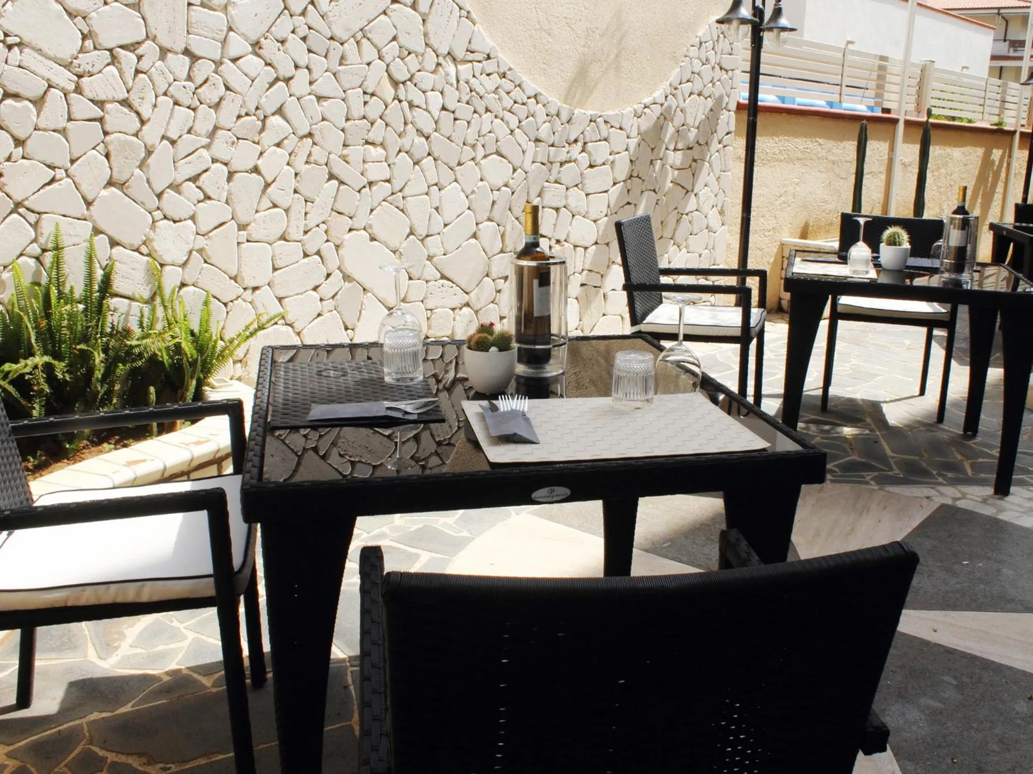 Garden in Hotel Barbieri