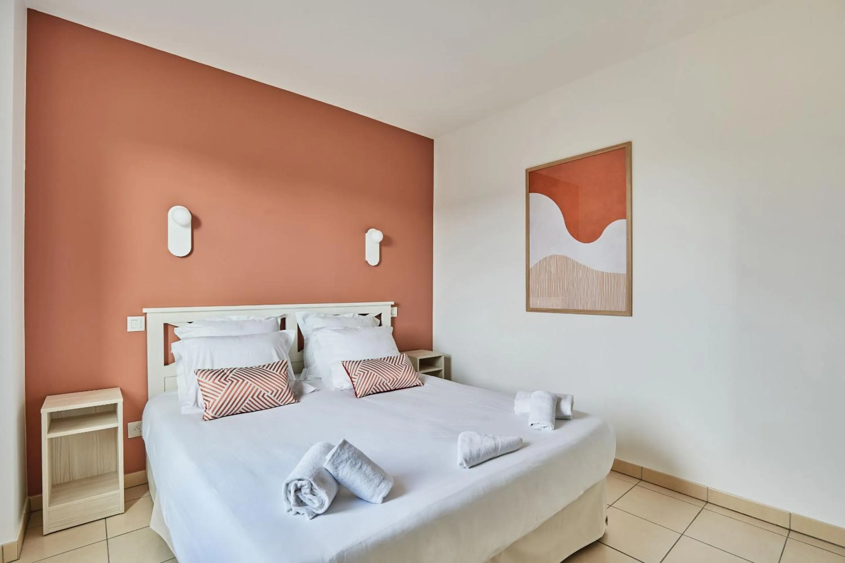 Bedroom, Bed in Résidence Odalys Le Mas des Flamants