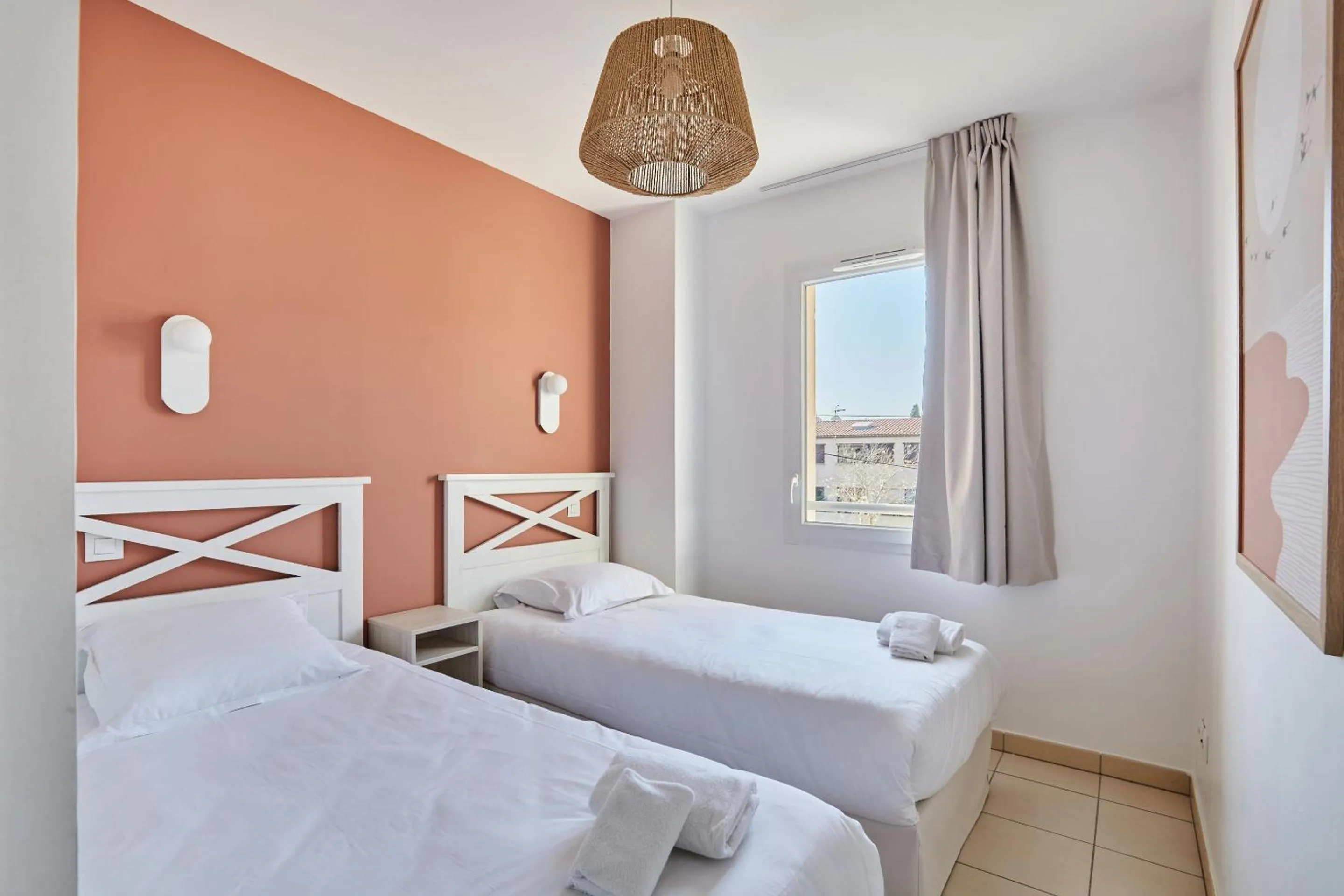 Bedroom, Bed in Résidence Odalys Le Mas des Flamants