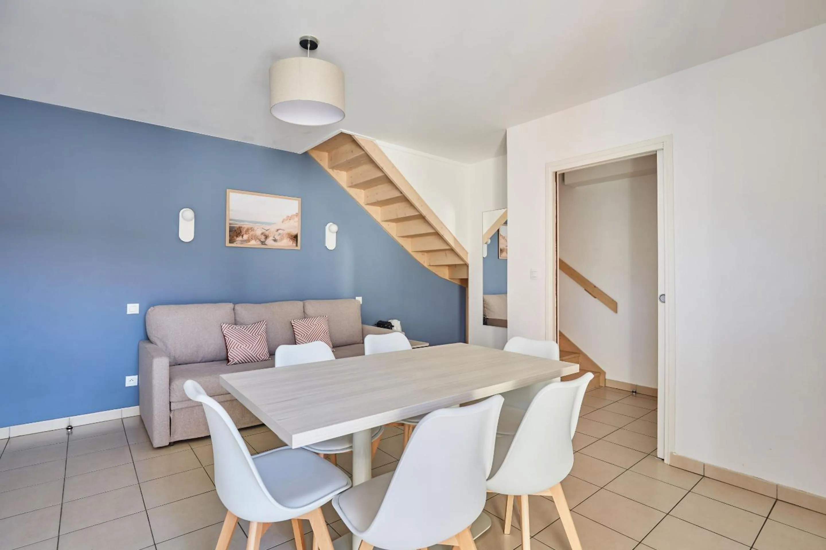 Dining area in Résidence Odalys Le Mas des Flamants