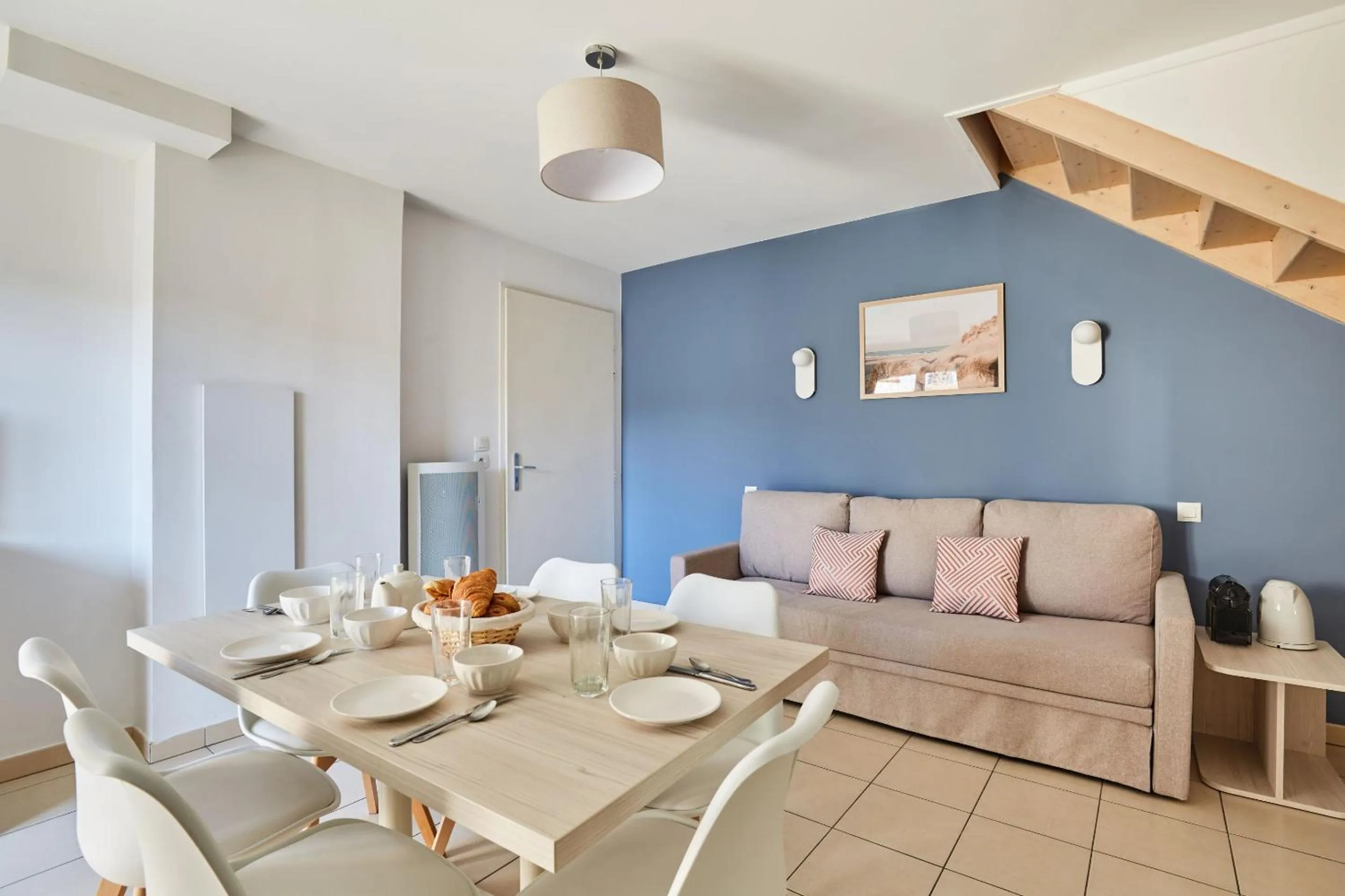 Dining area in Résidence Odalys Le Mas des Flamants