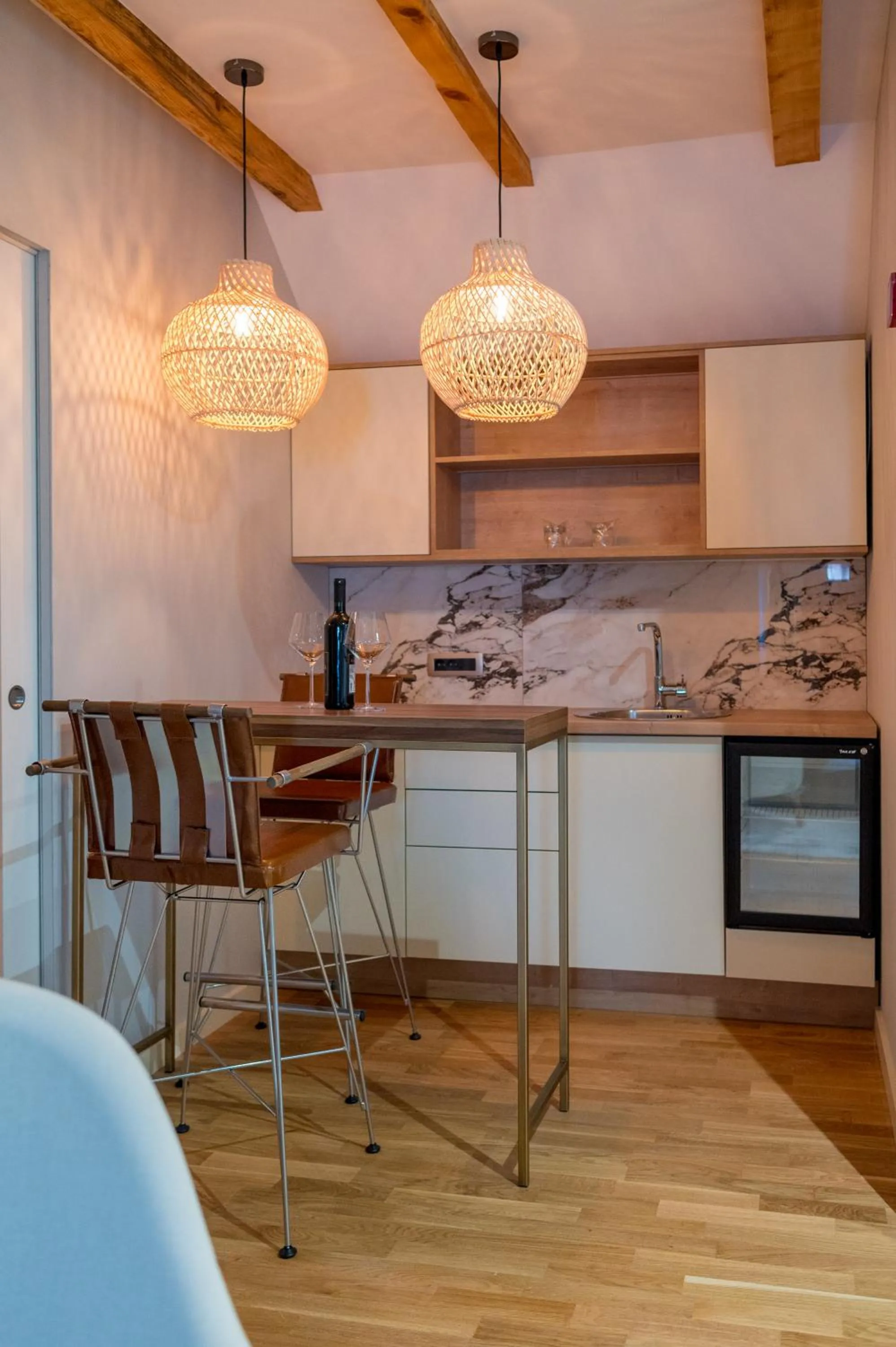 Kitchen or kitchenette in Ski Hotel