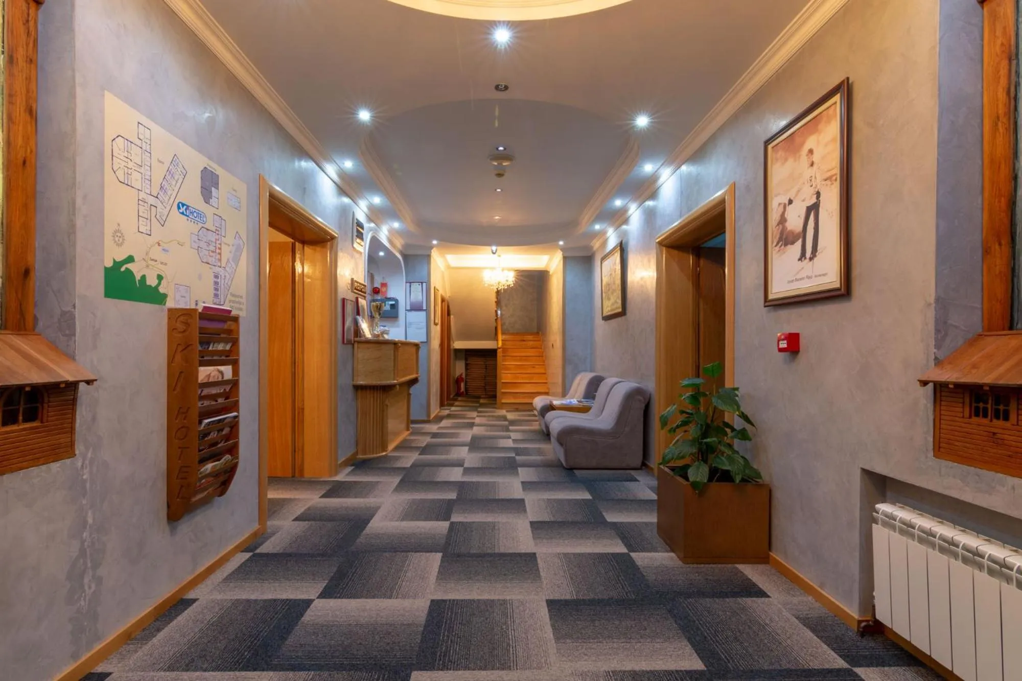 Lobby or reception in Ski Hotel