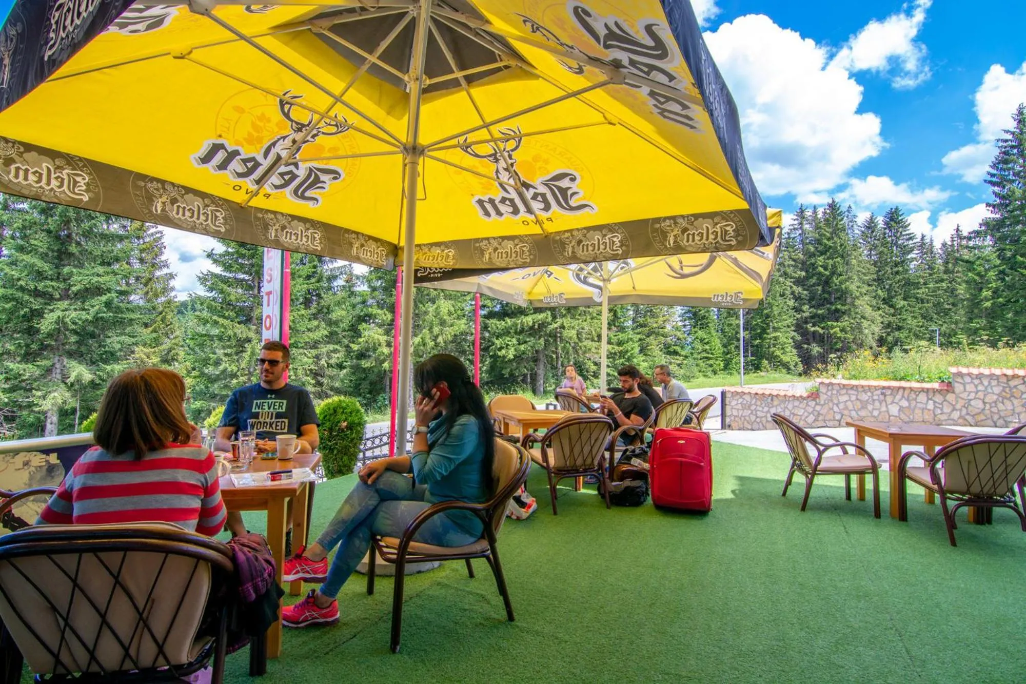 Balcony/Terrace in Ski Hotel