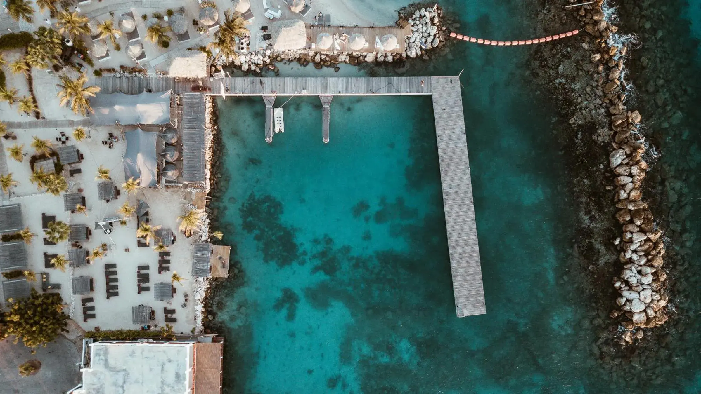 Bird's eye view in Kontiki Beach Resort Bird's eye view in Kontiki Beach Resort