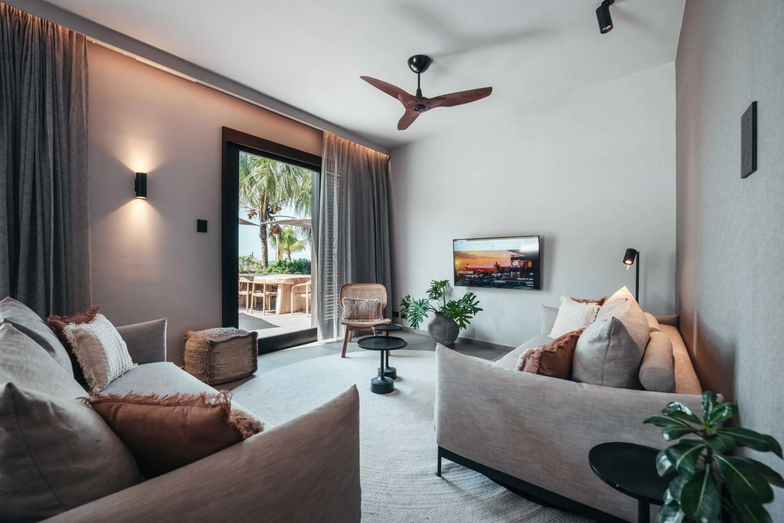 Living room in Kontiki Beach Resort