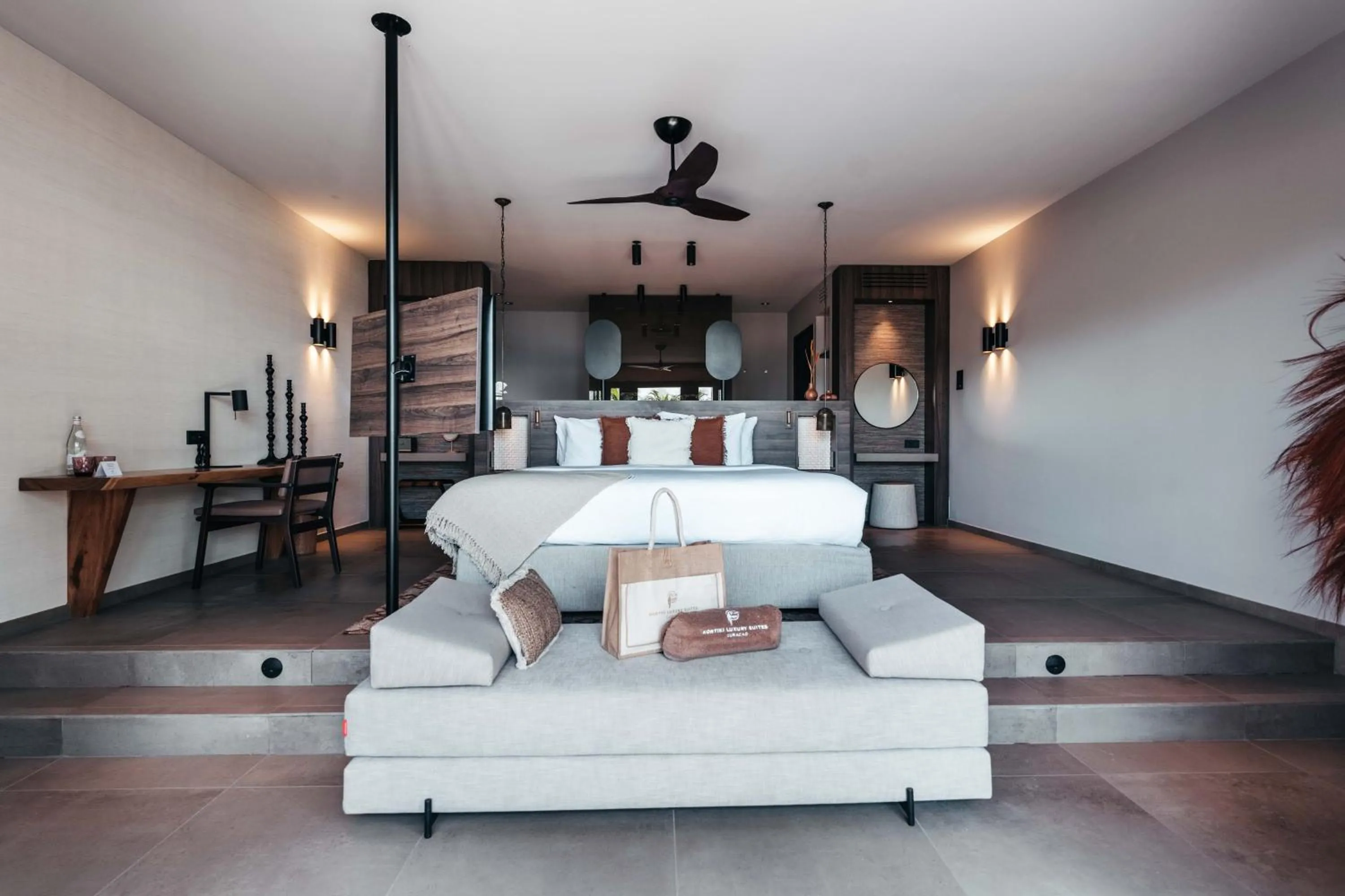 Bed in Kontiki Beach Resort