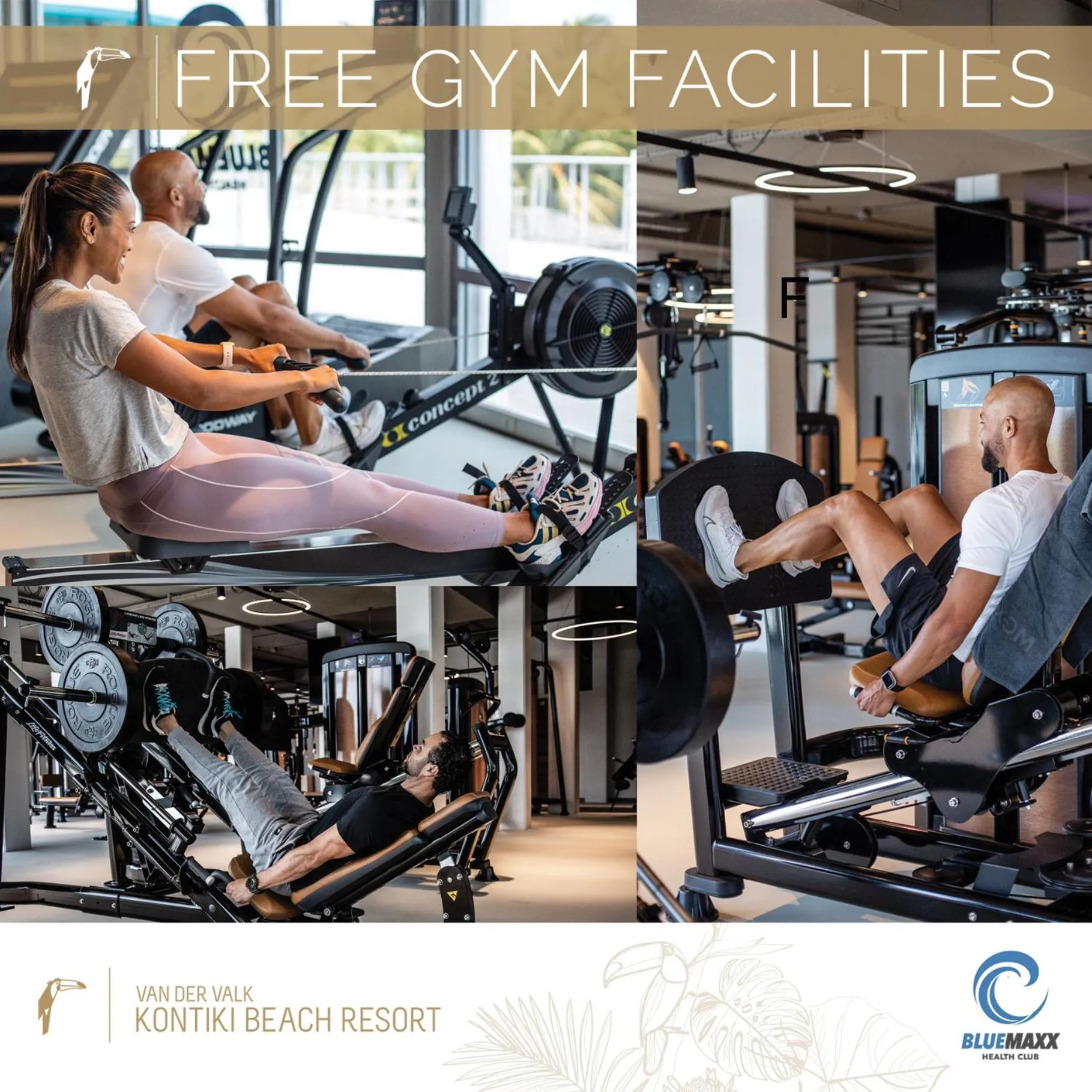 Fitness centre/facilities in Kontiki Beach Resort