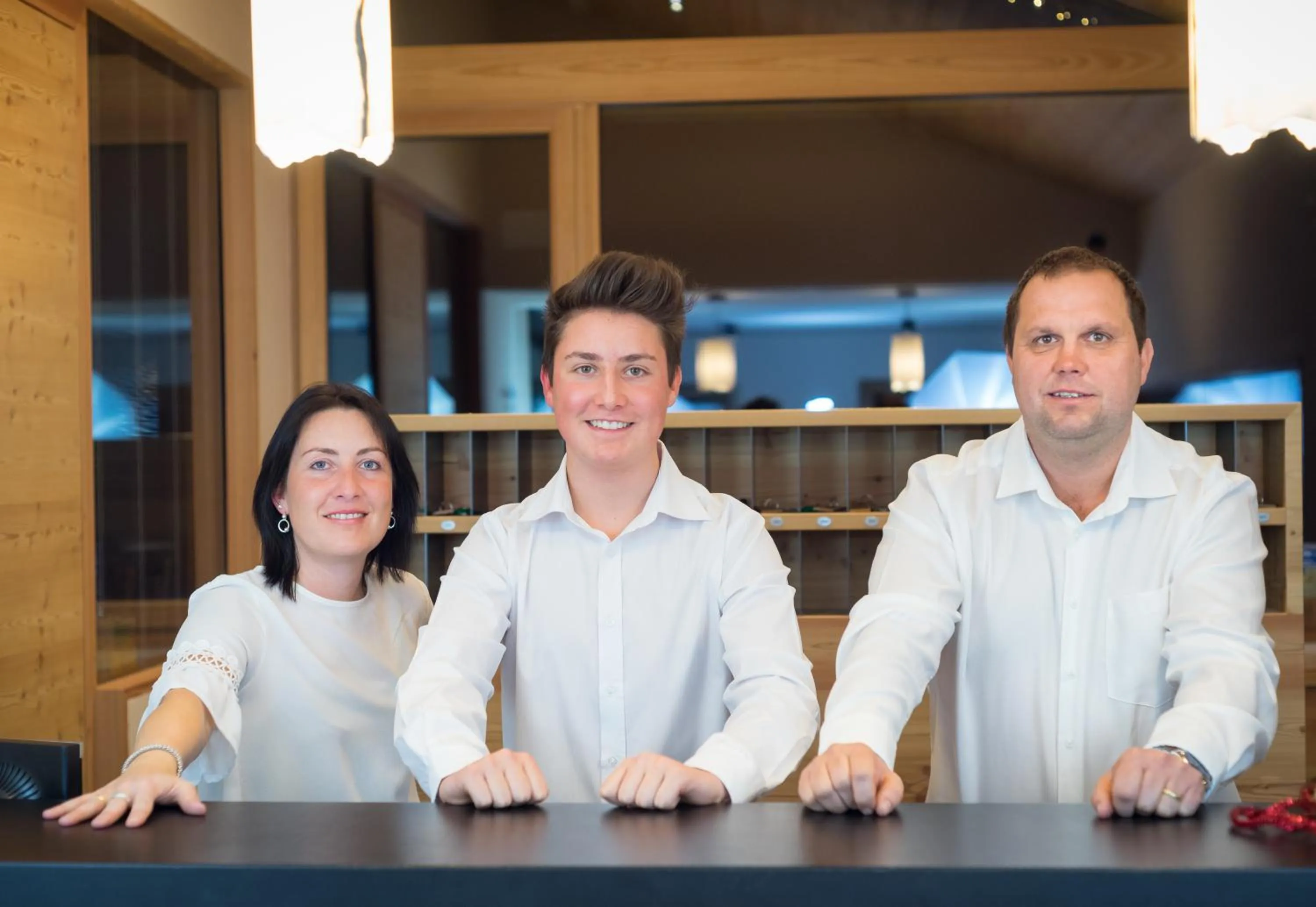 Family in Berghotel Schlemmer