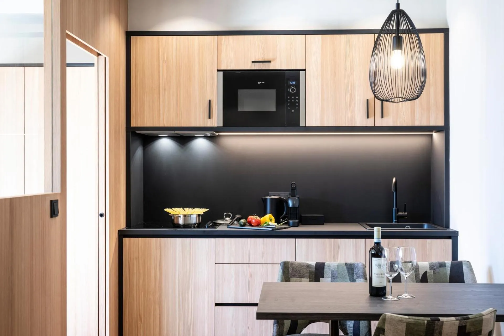 kitchen in Berghotel Schlemmer