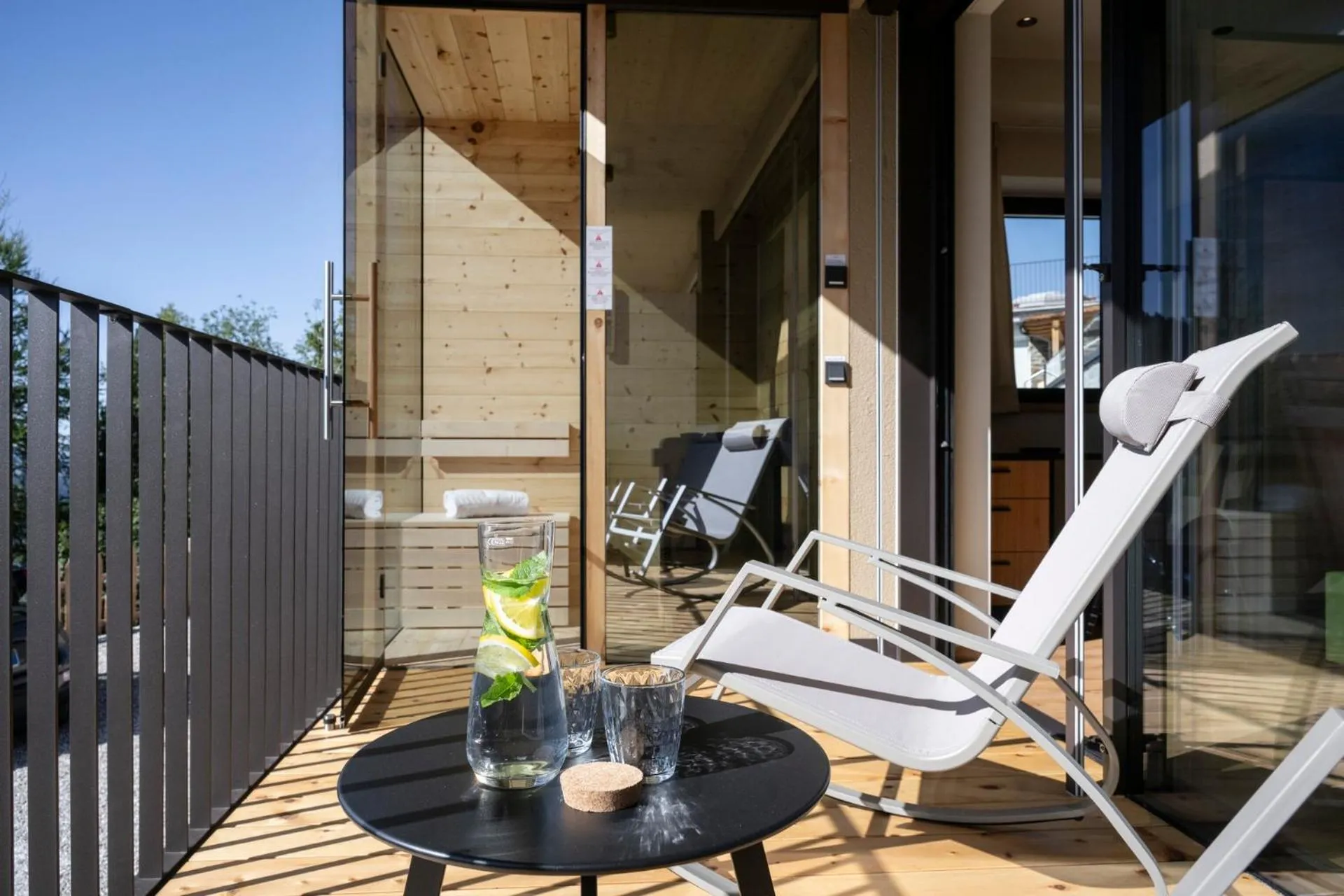 Balcony/Terrace in Berghotel Schlemmer