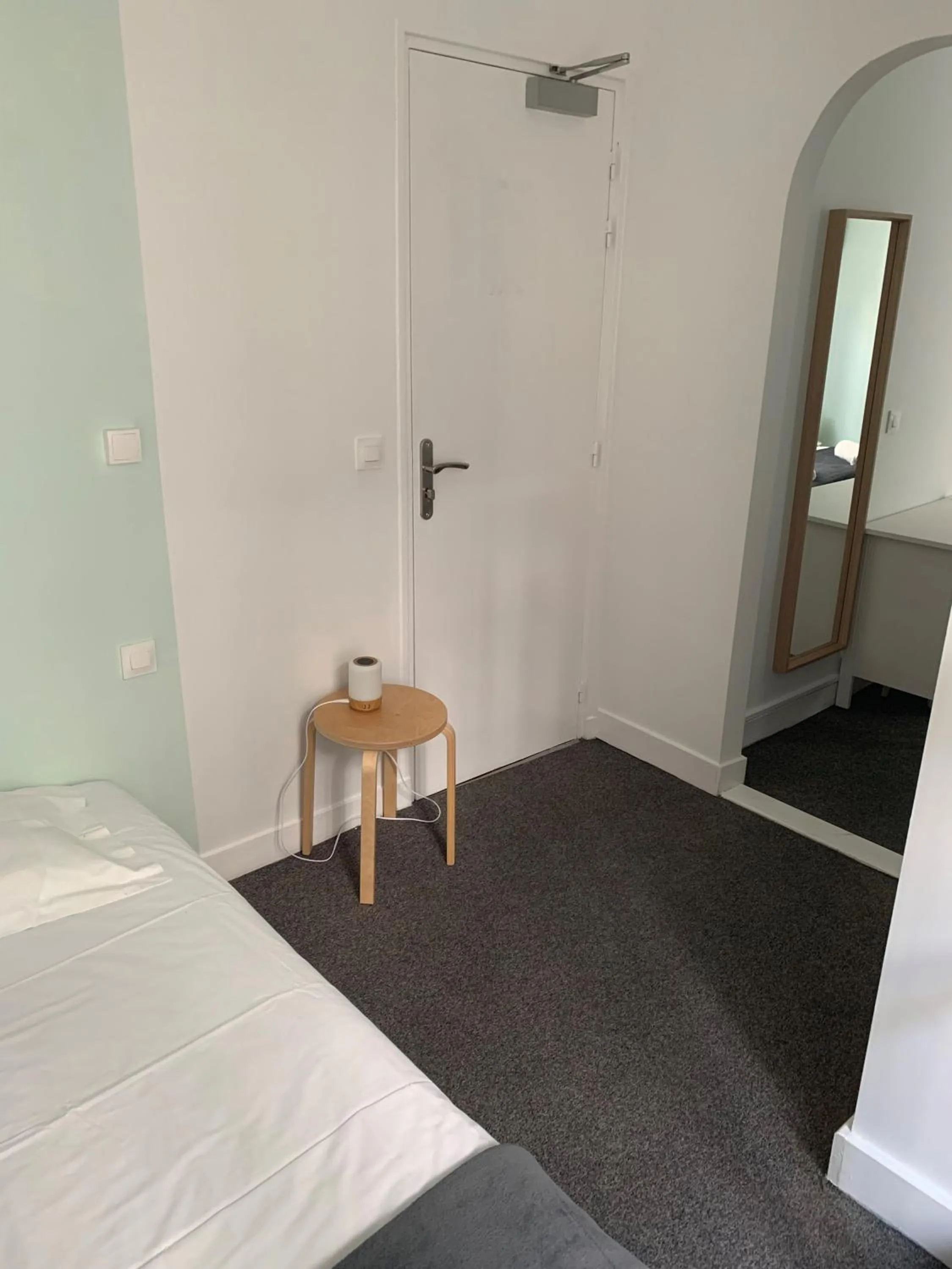 Bed in Hôtel L'Estran