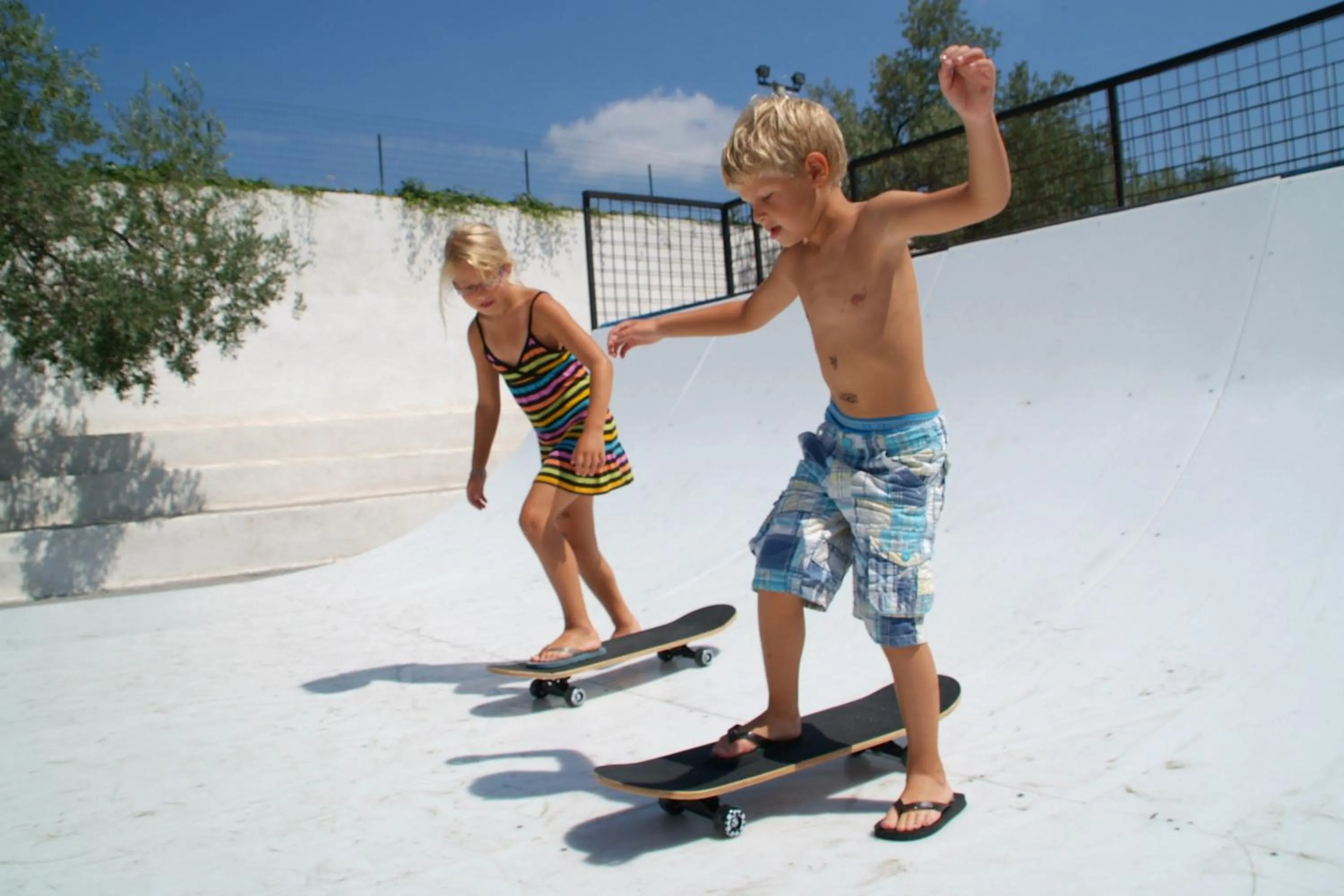 Area and facilities in Residence La Palmeraie