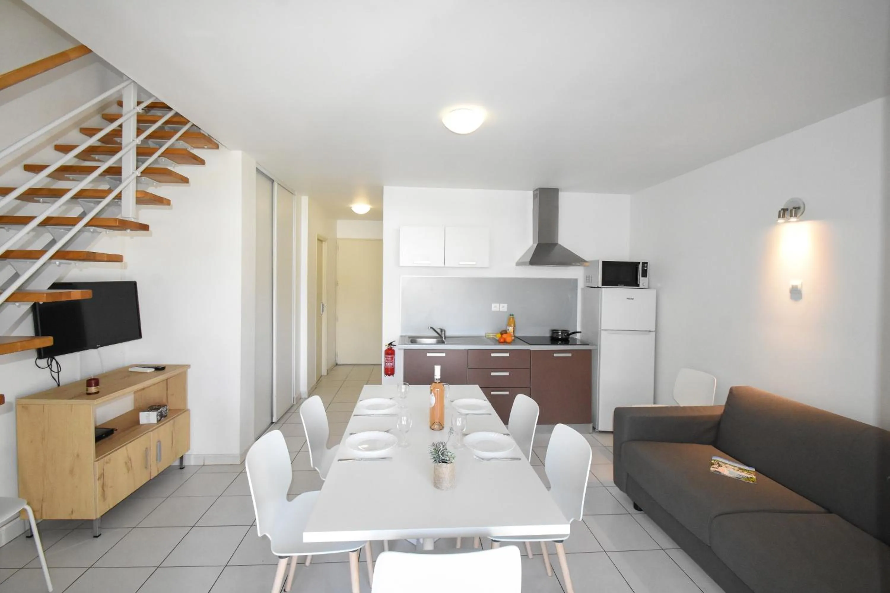 Living room in Residence La Palmeraie