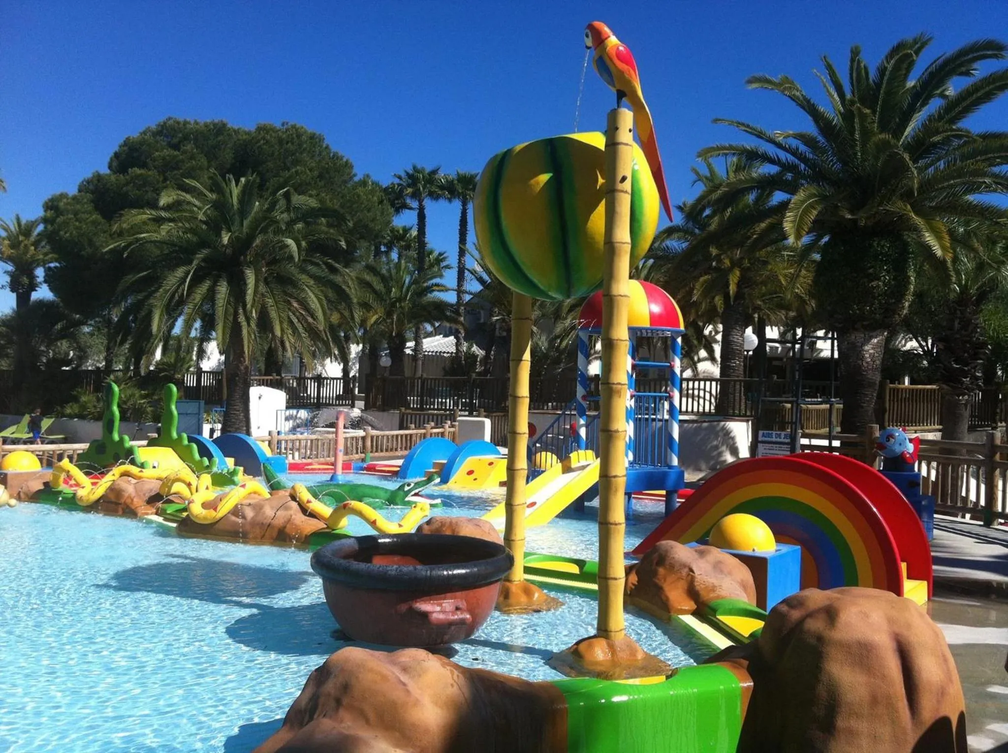 Children play ground in Residence La Palmeraie