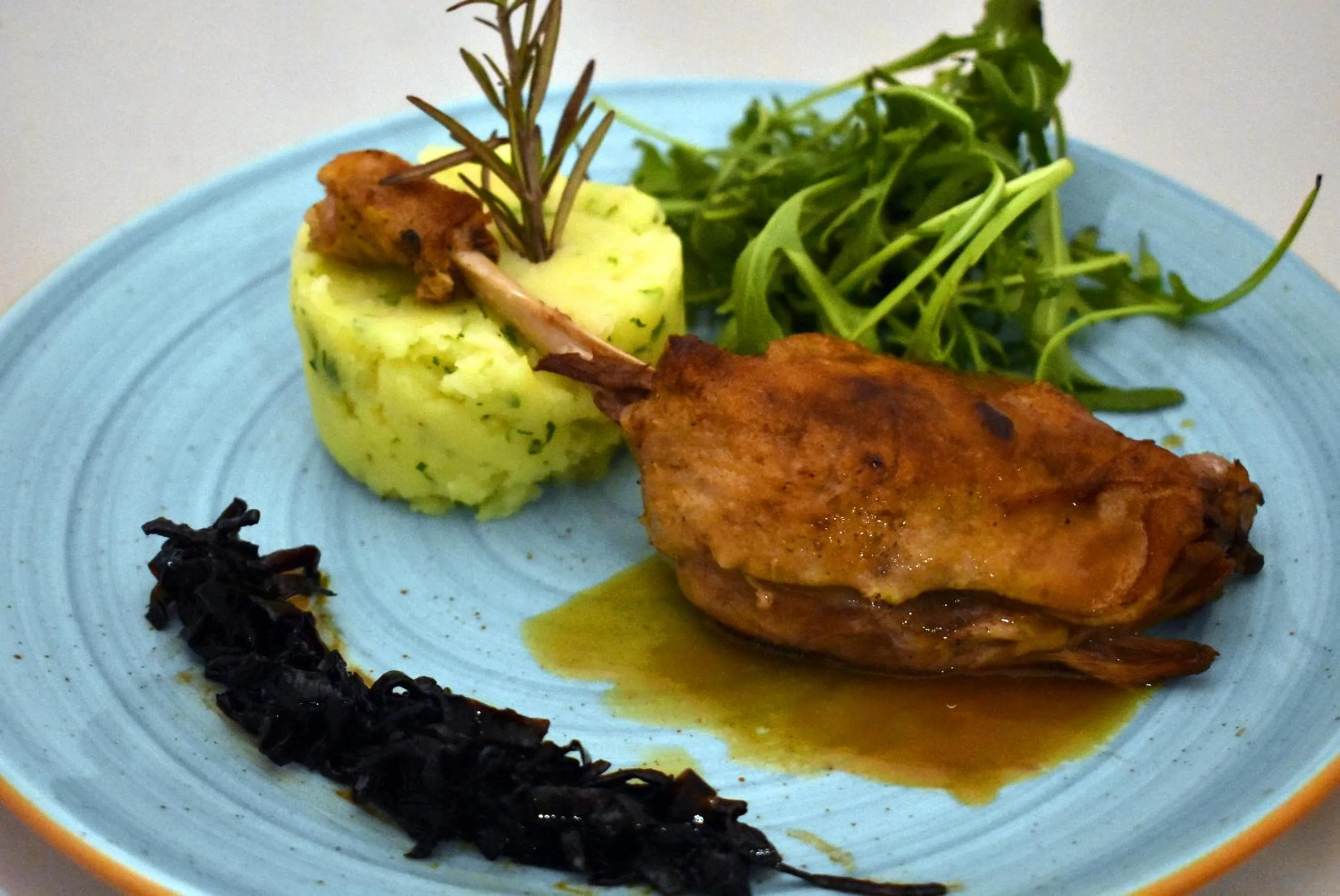 Food close-up in Hotel Orehite-G