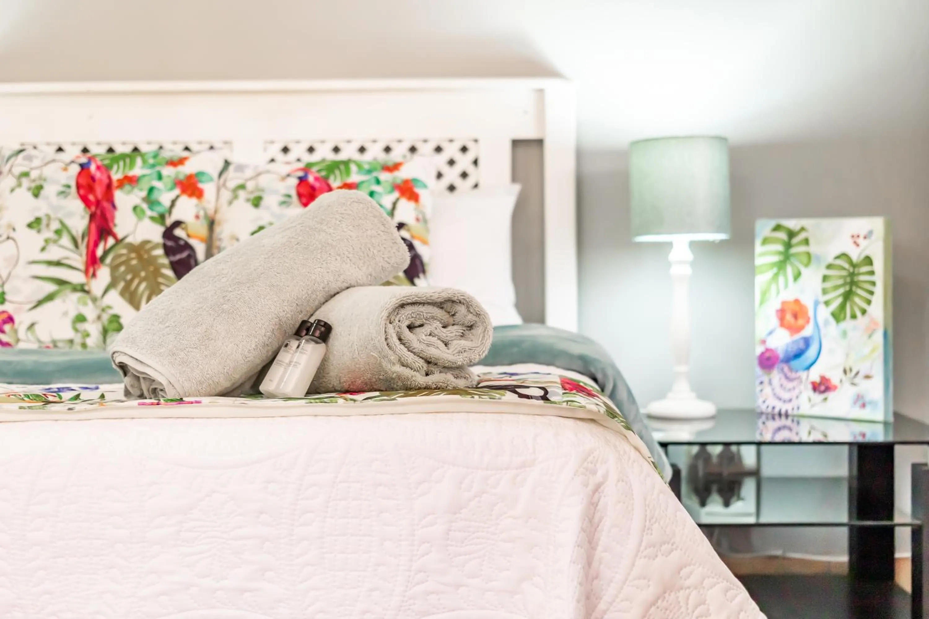 Decorative detail, Bed in Berghaan Pretoria