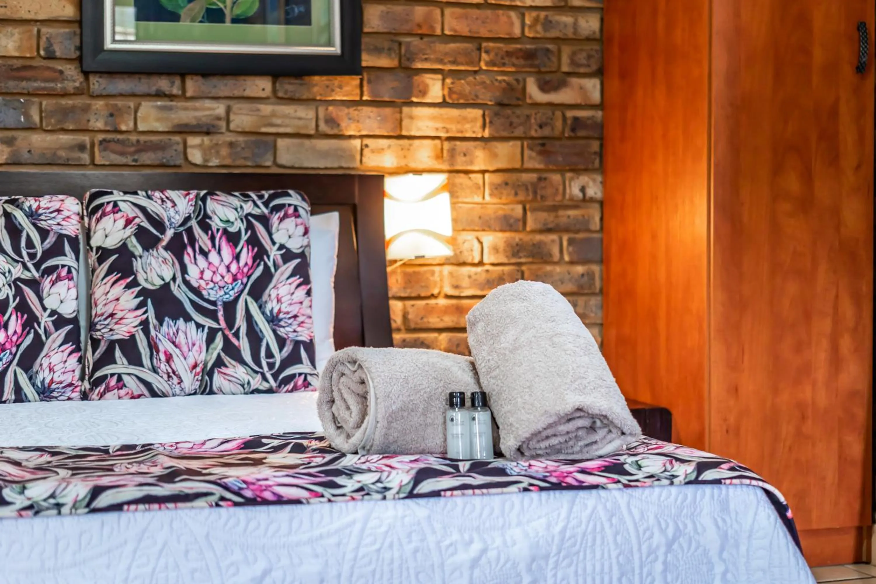 Decorative detail, Bed in Berghaan Pretoria