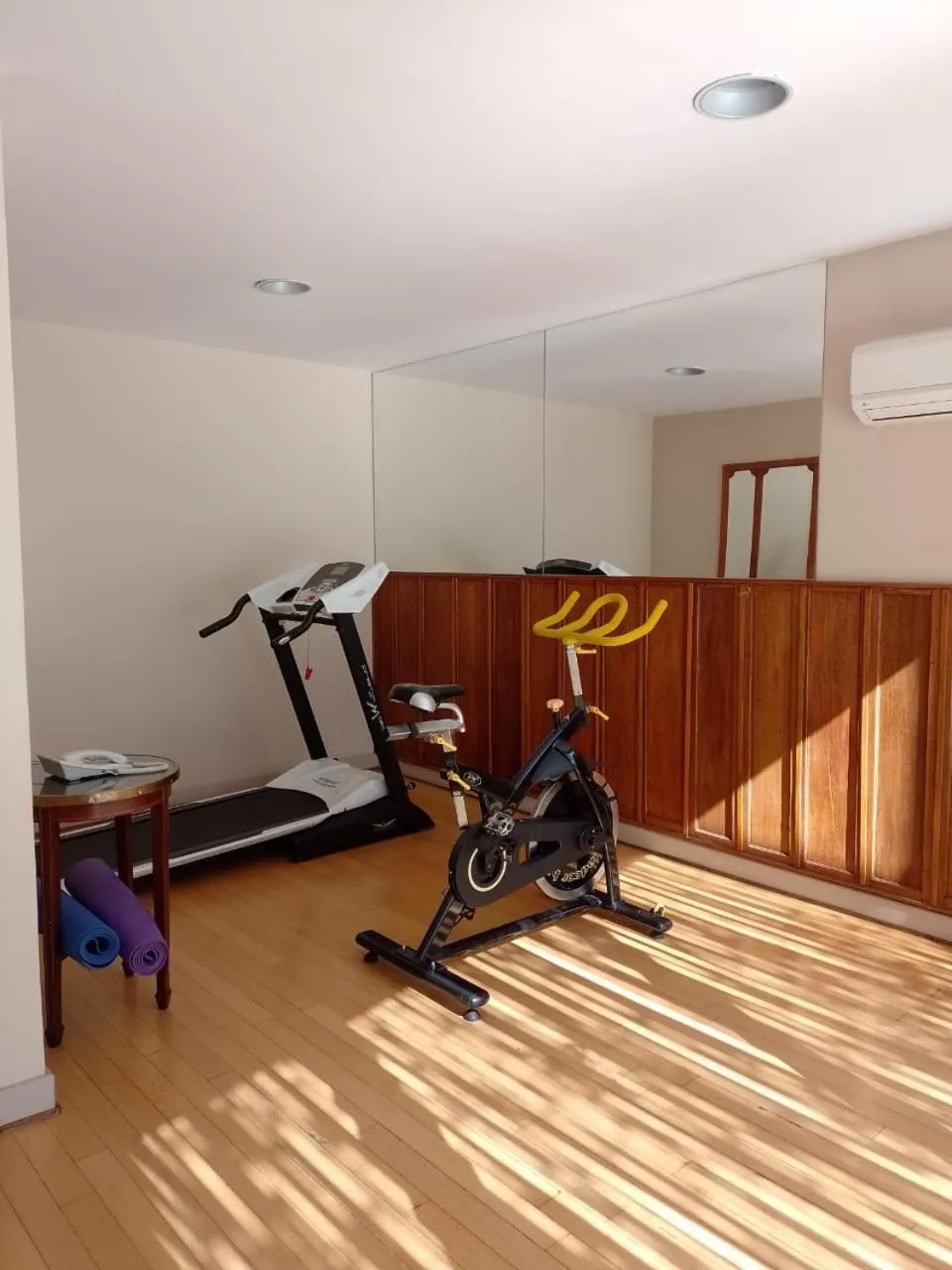 Fitness centre/facilities in Hotel Club Frances
