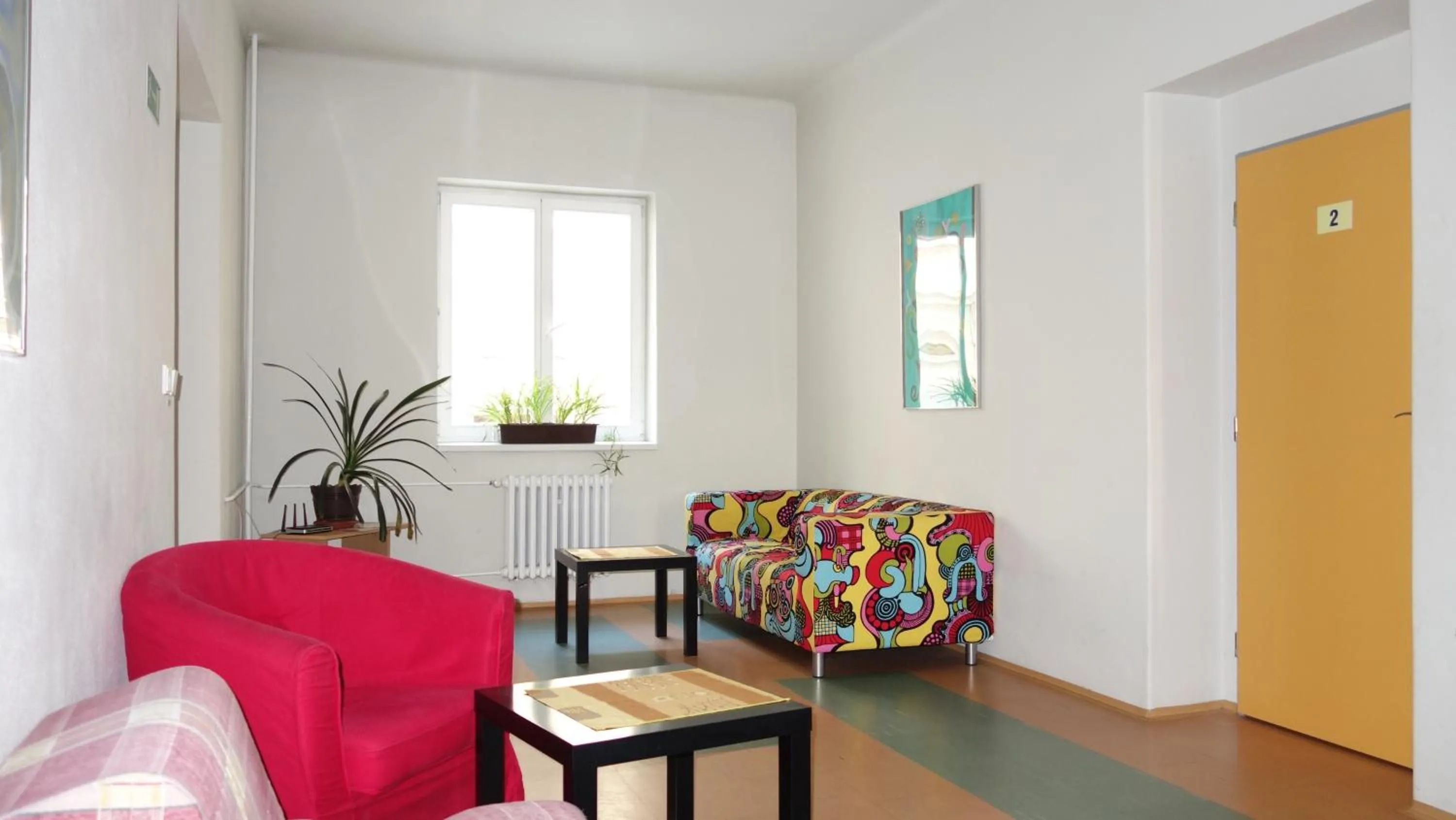 Quadruple Room with Shared Bathroom - single occupancy in Hostel Bernarda Bolzana