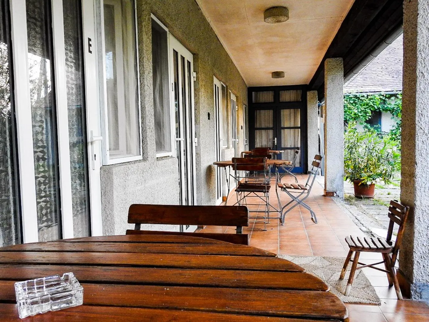 Balcony/Terrace in Lake Vendégház