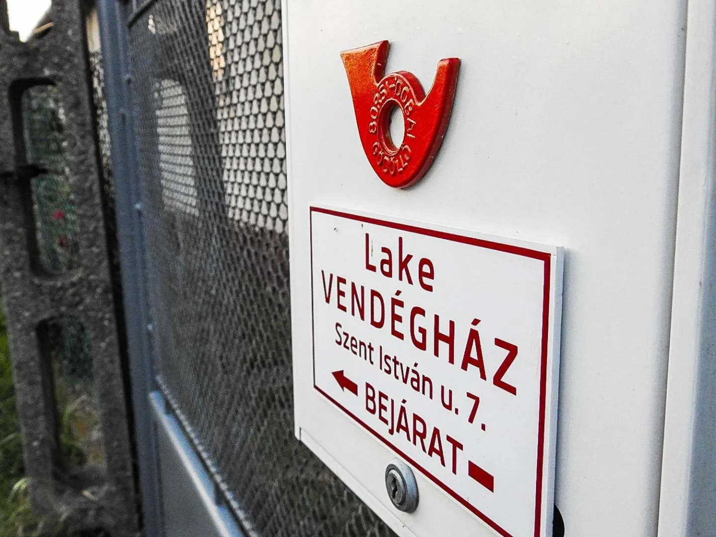 Property logo or sign in Lake Vendégház