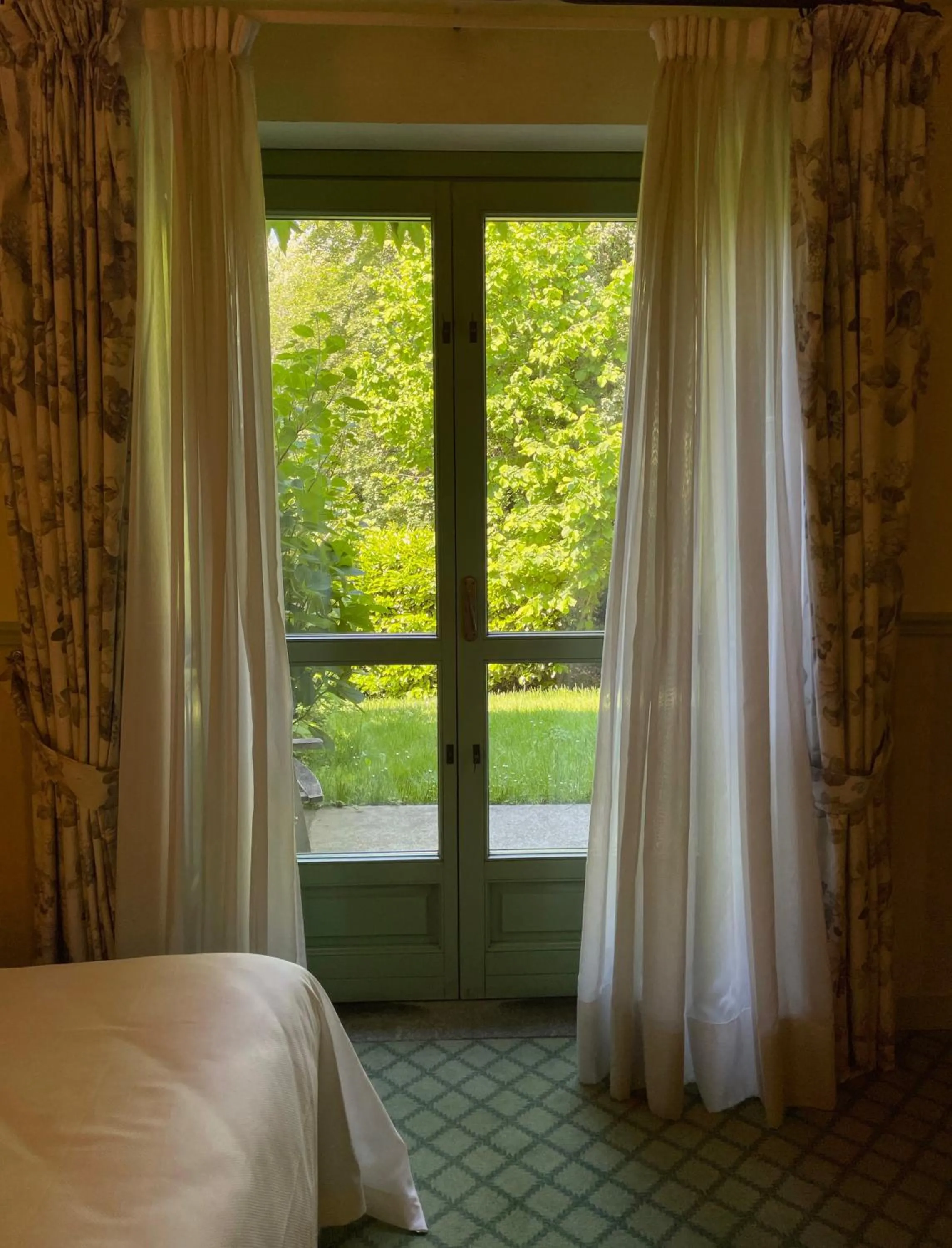 Bed in Locanda Maison Verte