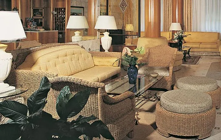 Communal lounge/ TV room in Hotel Montecarlo