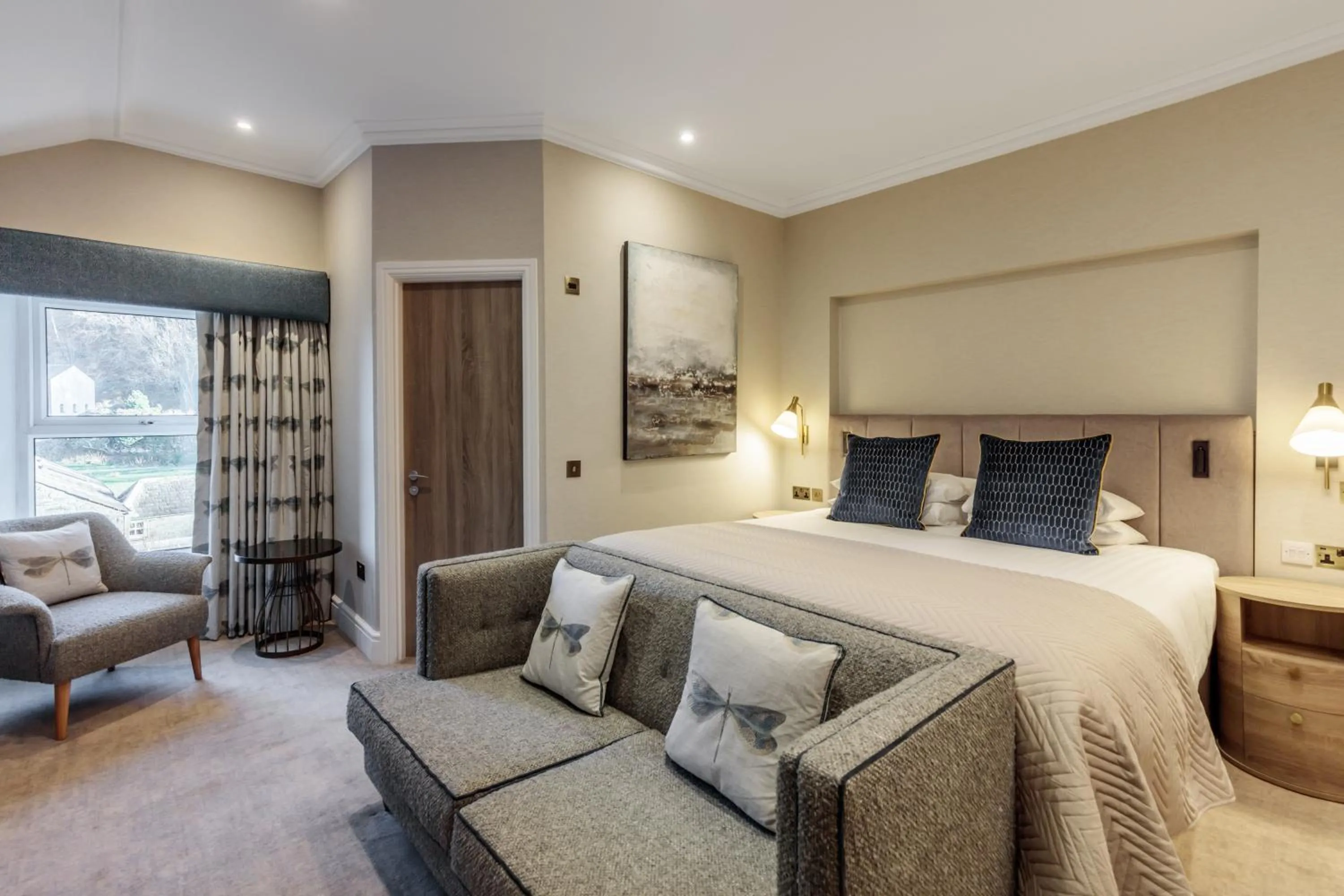 Bed in The Borrowdale Hotel