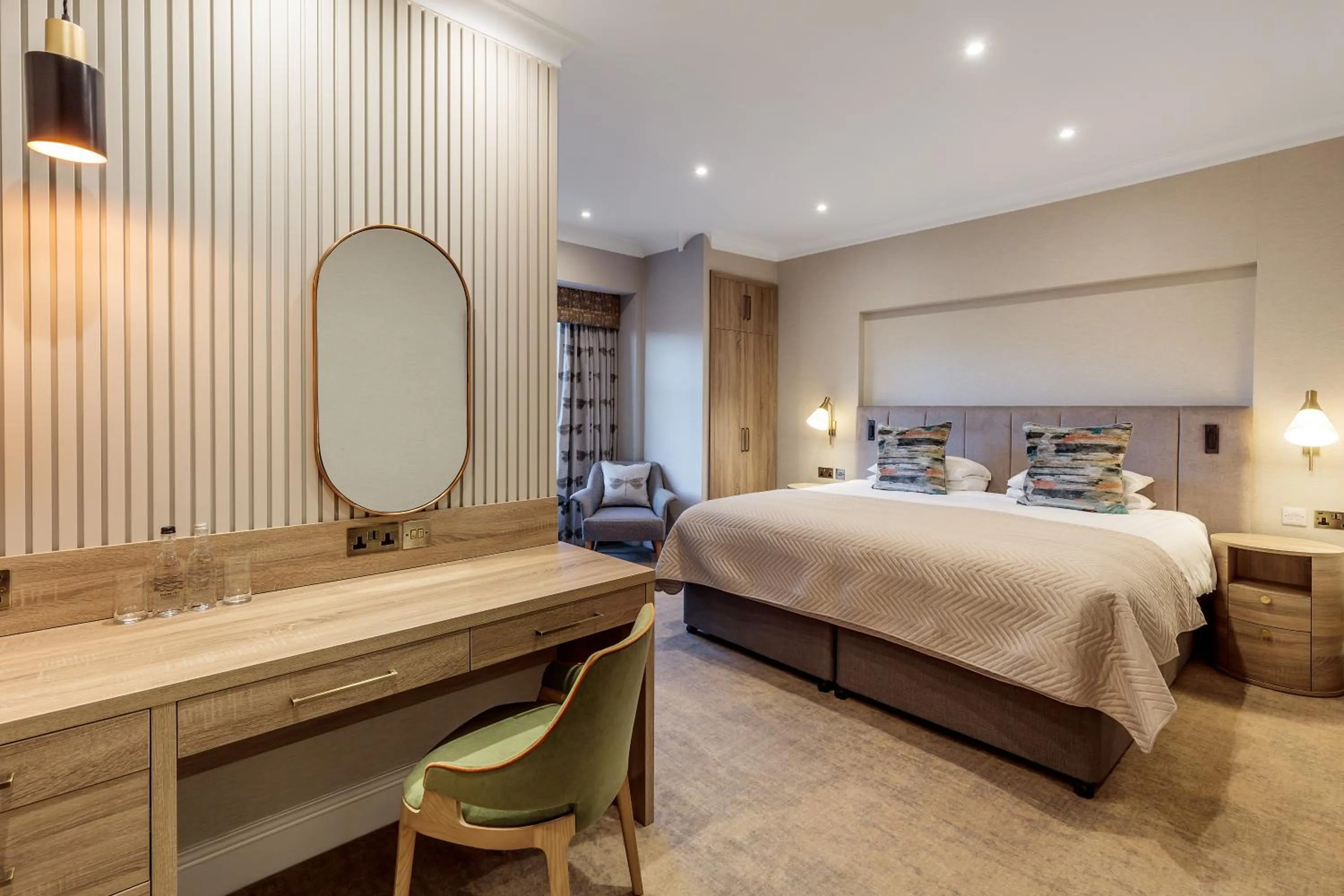 Bed in The Borrowdale Hotel