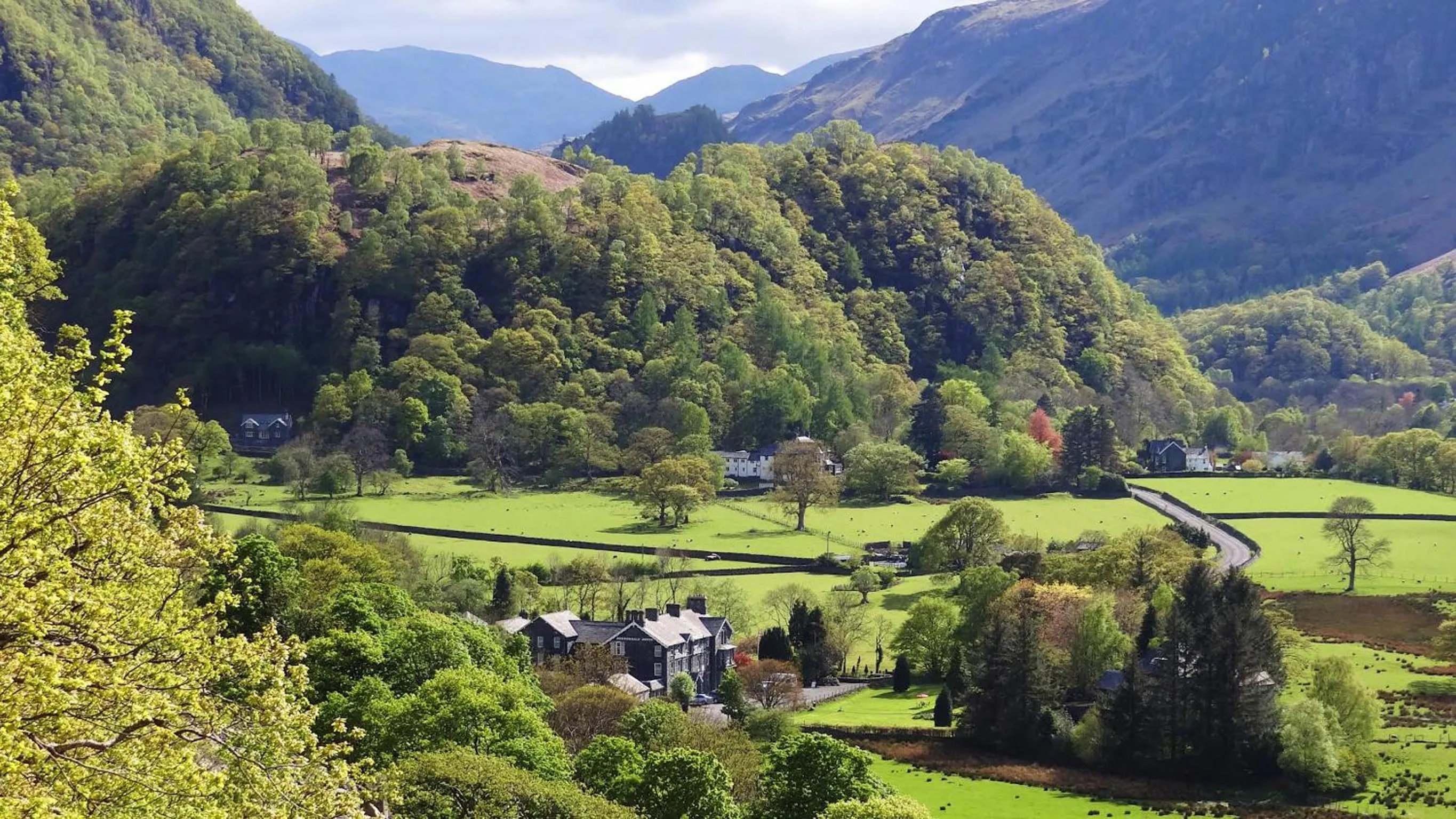 Facade/entrance in The Borrowdale Hotel