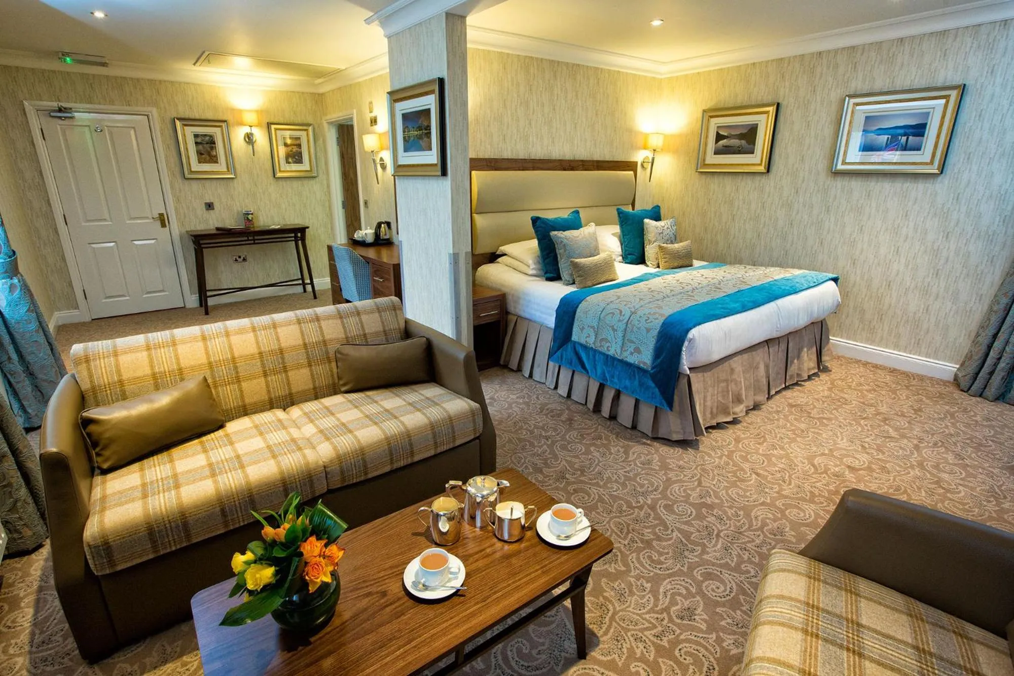 Bed in The Borrowdale Hotel