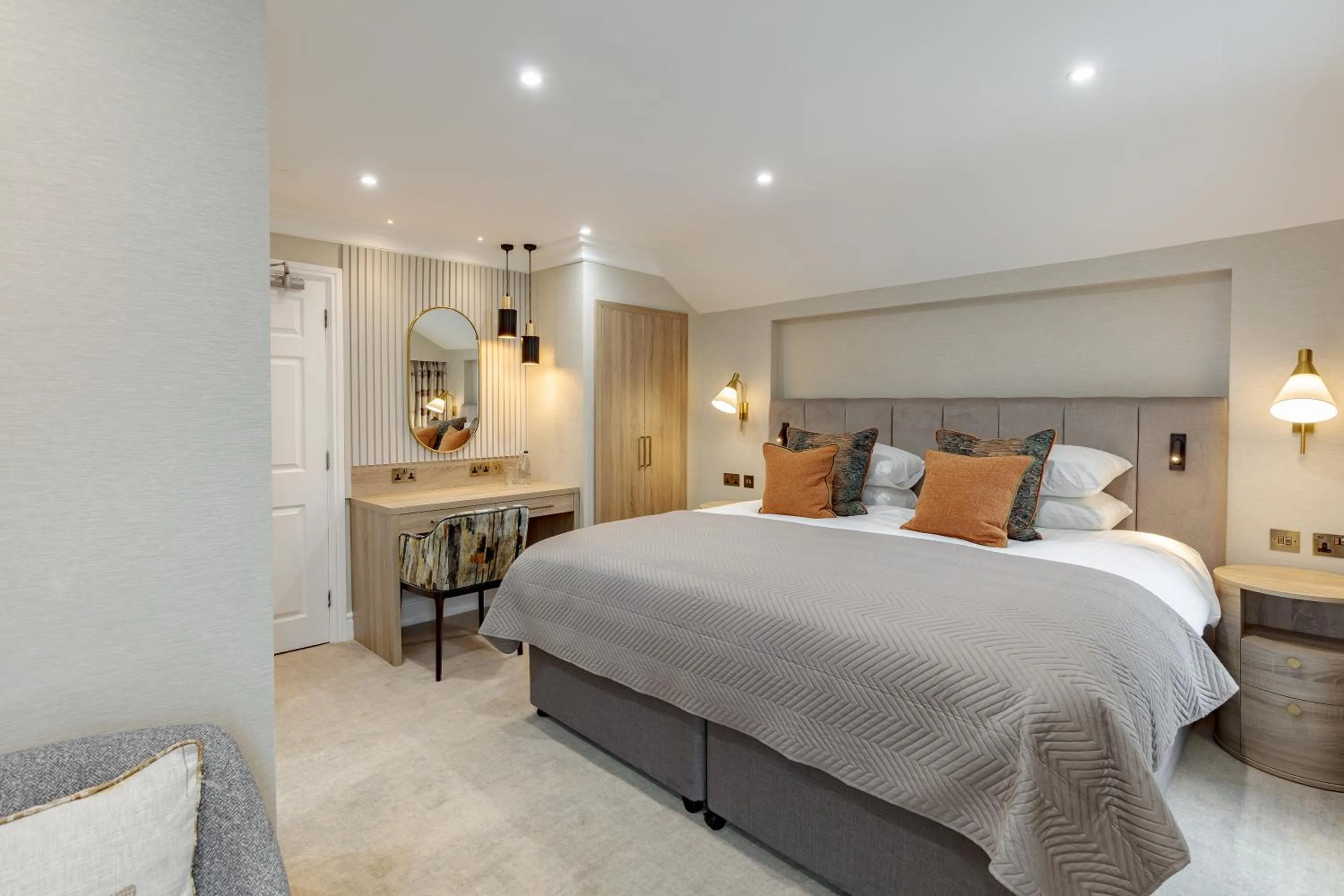 Bed in The Borrowdale Hotel