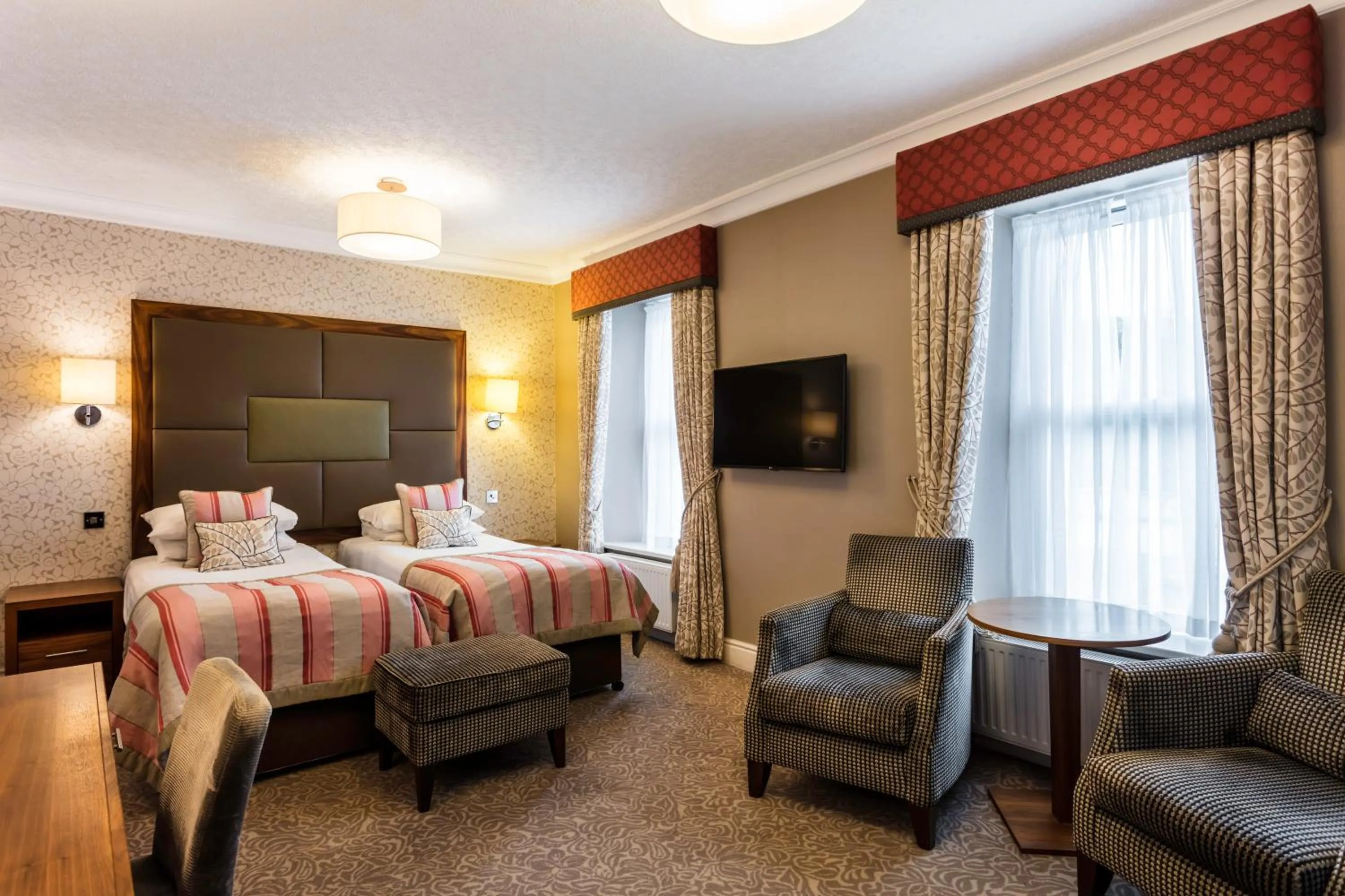 Bed in The Borrowdale Hotel