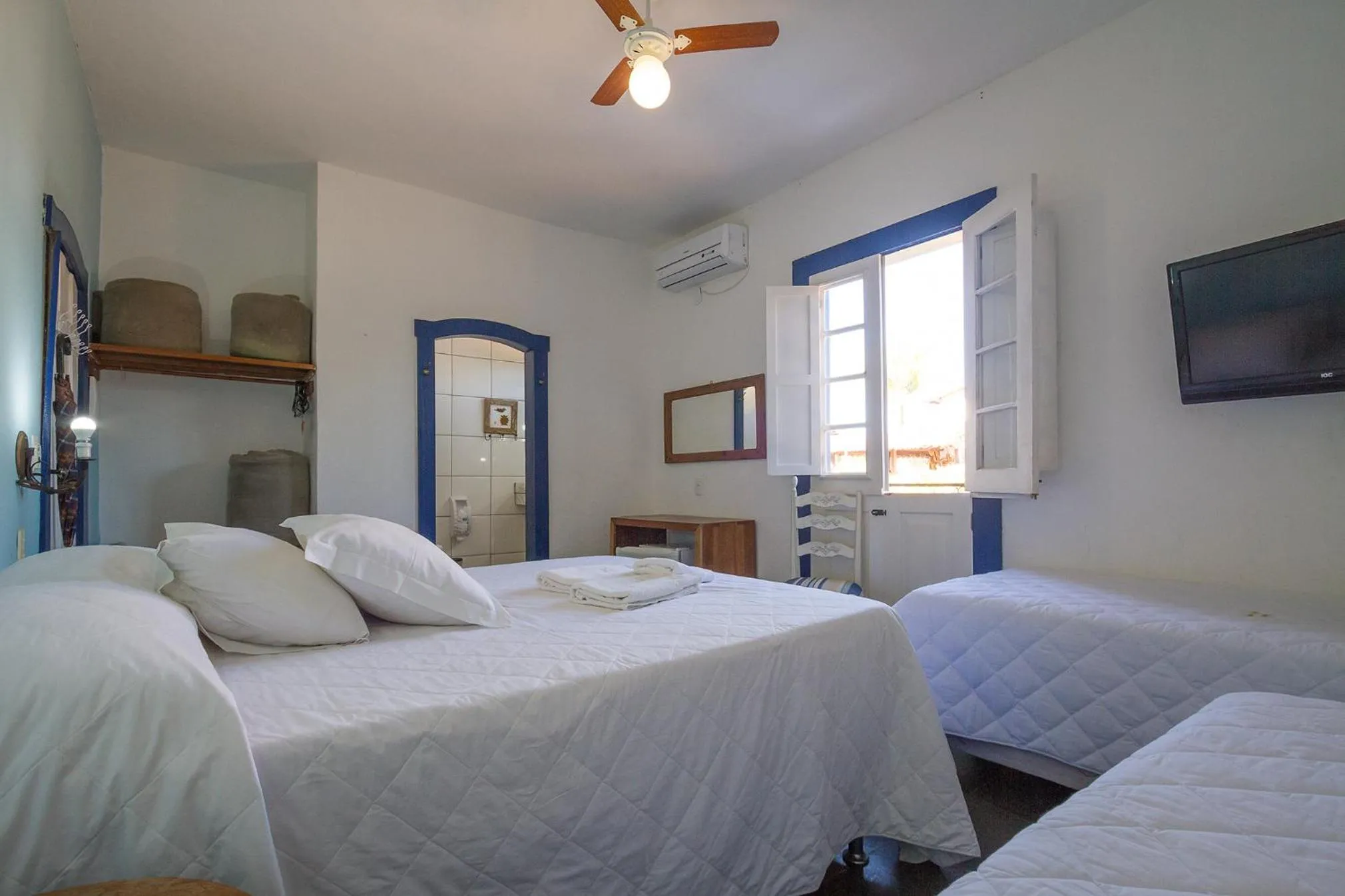 Bed in Hotel Serra Vista