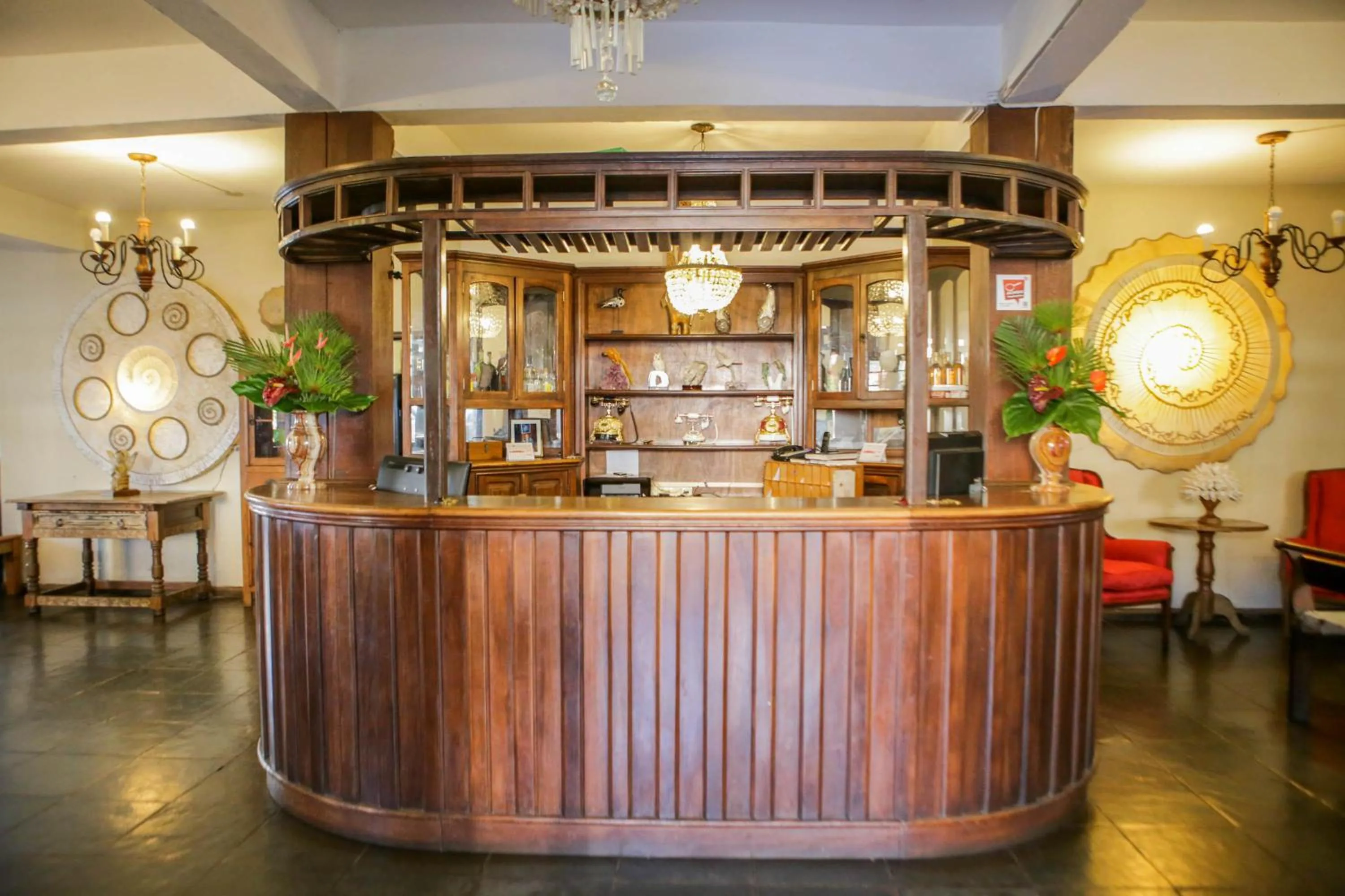 Lobby or reception in Hotel Serra Vista