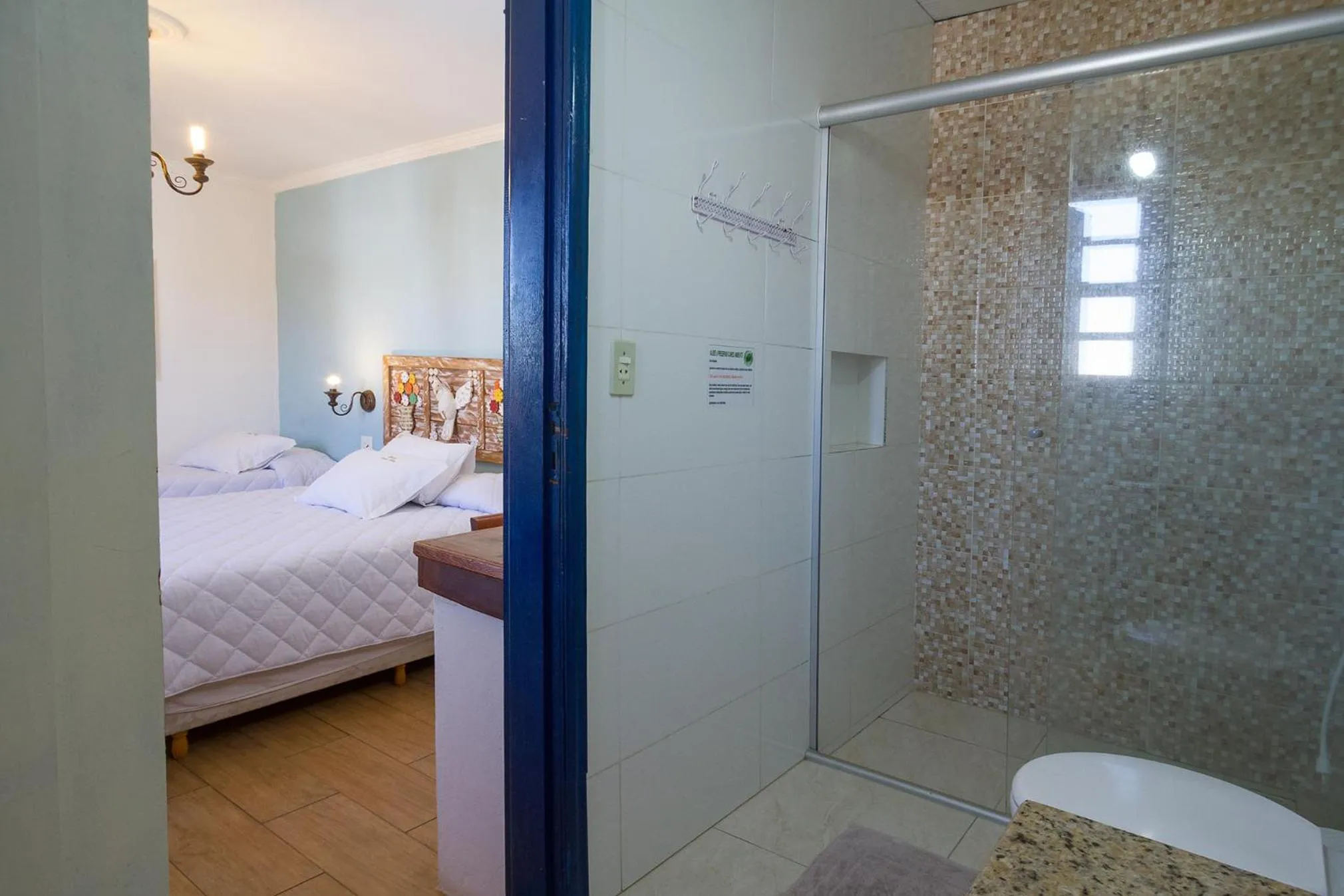 Bed in Hotel Serra Vista