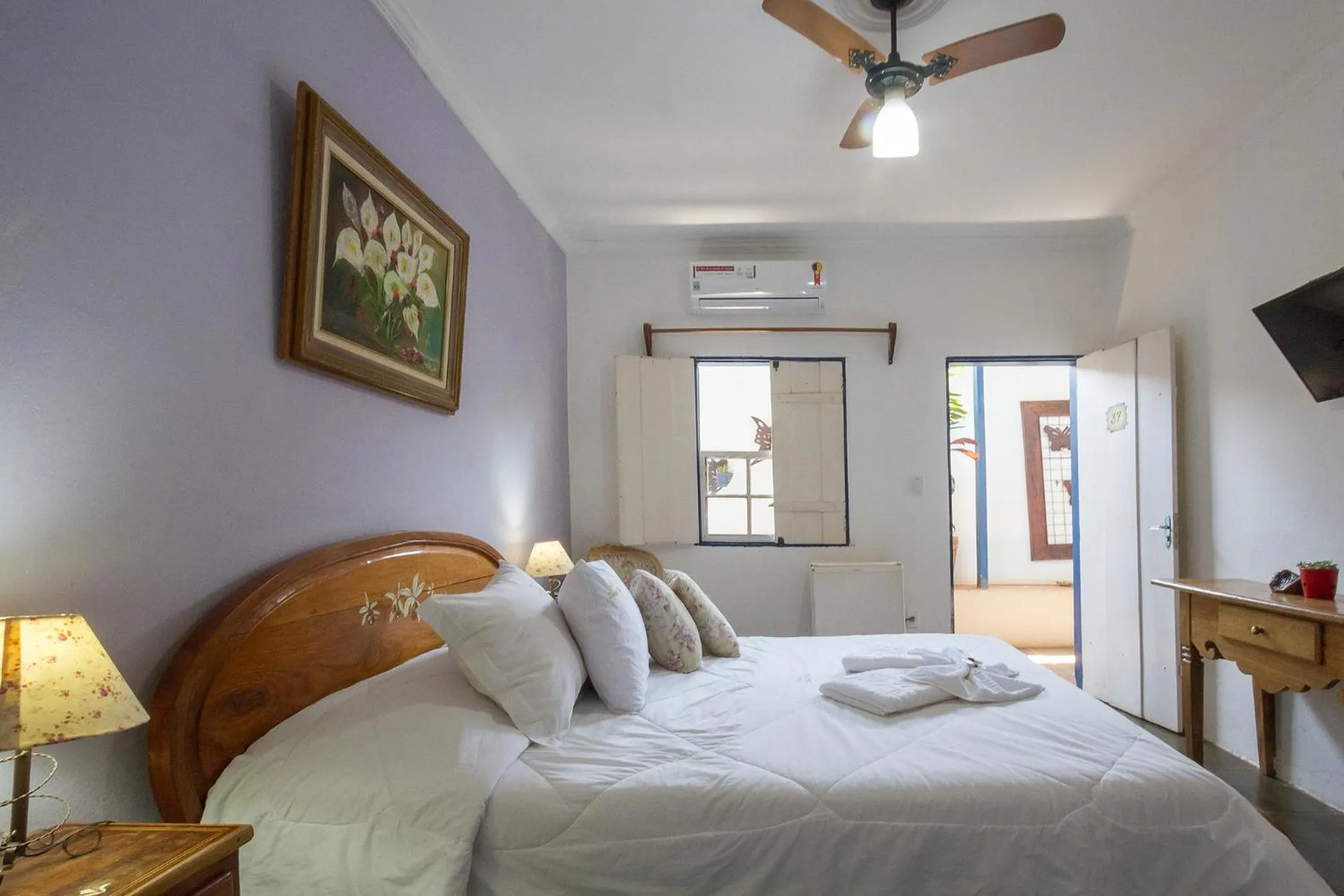 Bed in Hotel Serra Vista