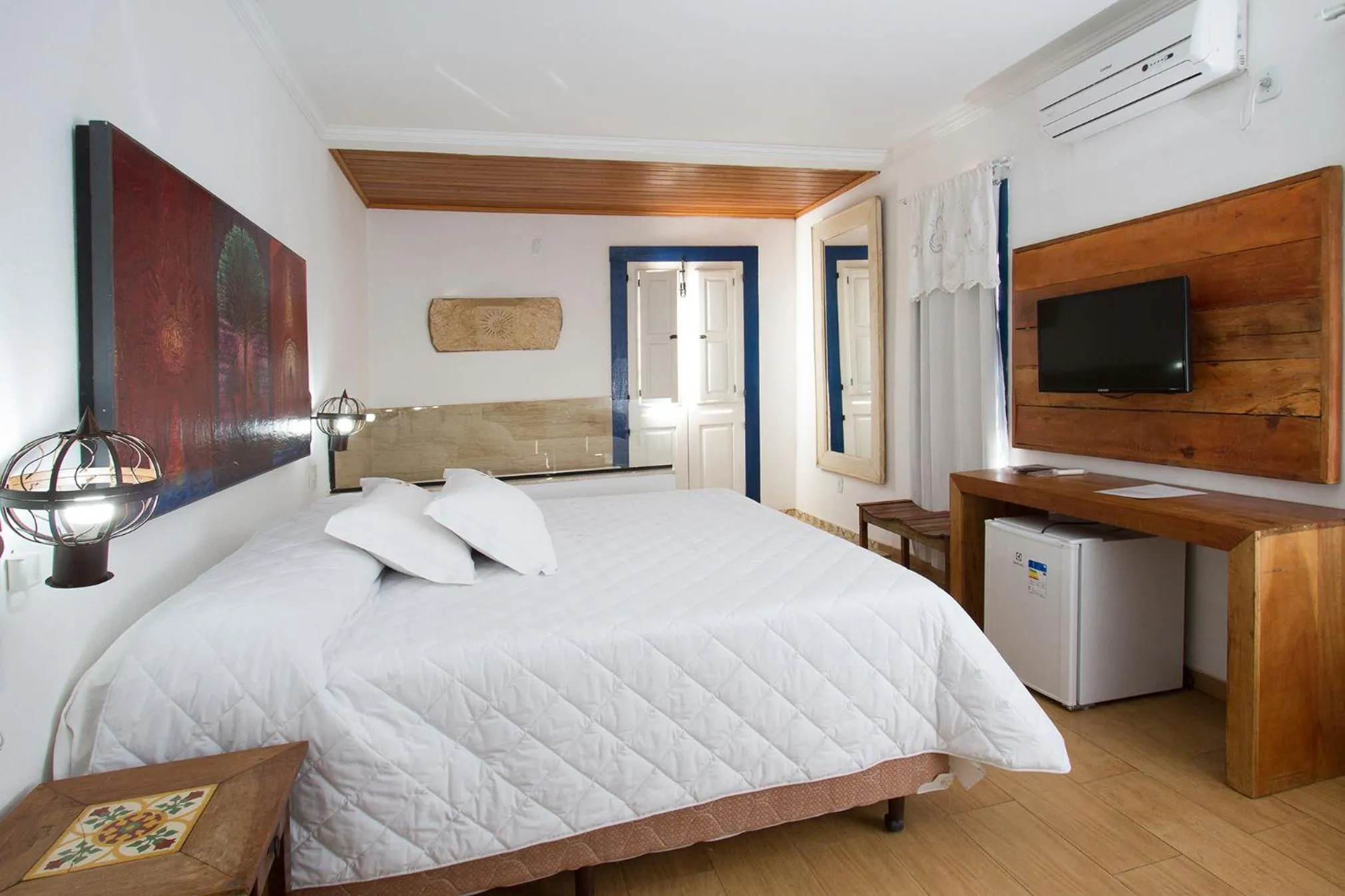 Bed in Hotel Serra Vista