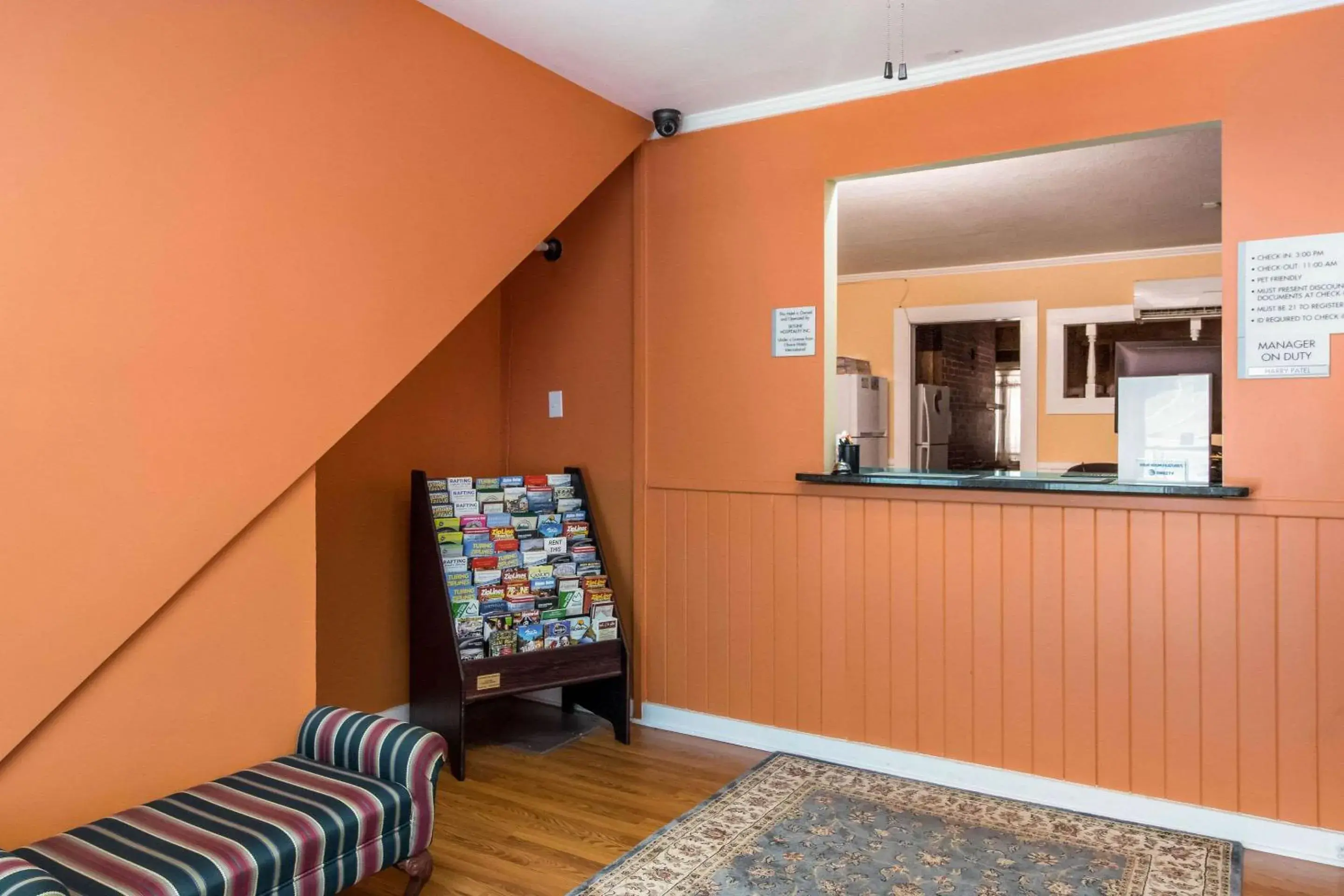 Lobby or reception in Rodeway Inn & Suites Walhalla Lobby or reception in Rodeway Inn & Suites Walhalla