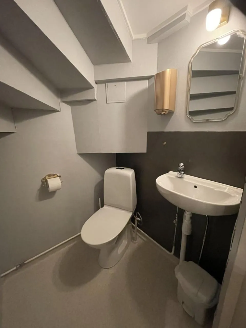 Toilet in Sörnäsgården Bed & Breakfast