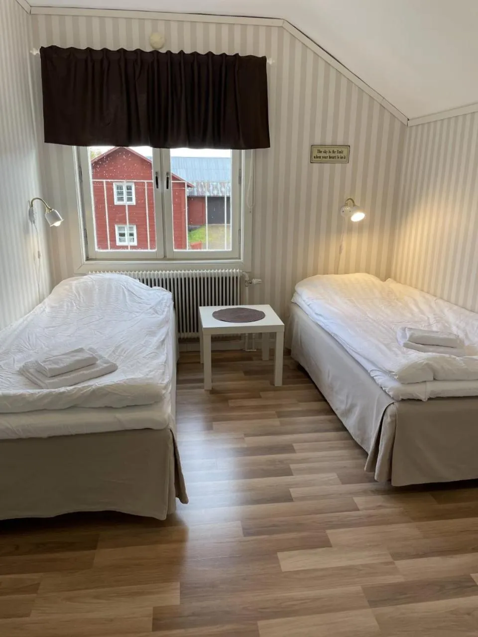 Bed in Sörnäsgården Bed & Breakfast