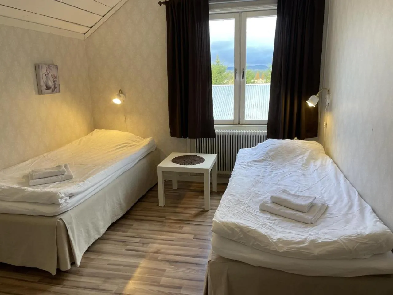 Bed in Sörnäsgården Bed & Breakfast