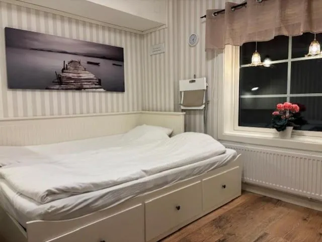 Bed in Sörnäsgården Bed & Breakfast