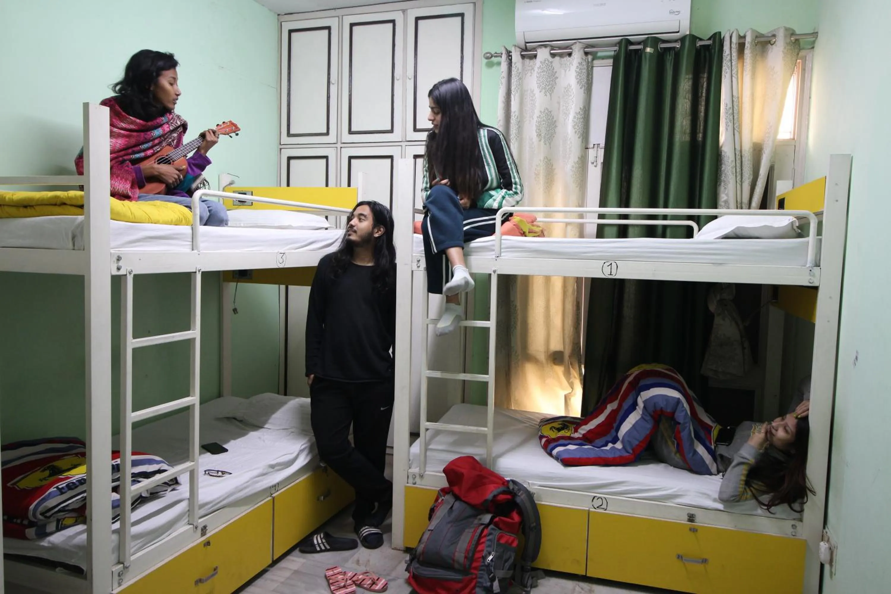 bunk bed, Bed in The Desire Hostel