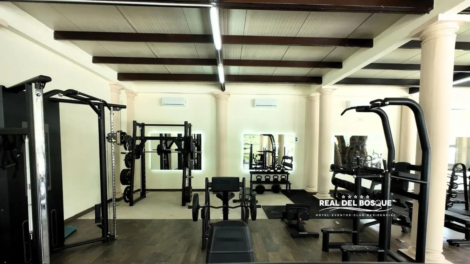 Fitness centre/facilities in Hotel Real del Bosque Golf and Spa Fitness centre/facilities in Hotel Real del Bosque Golf and Spa