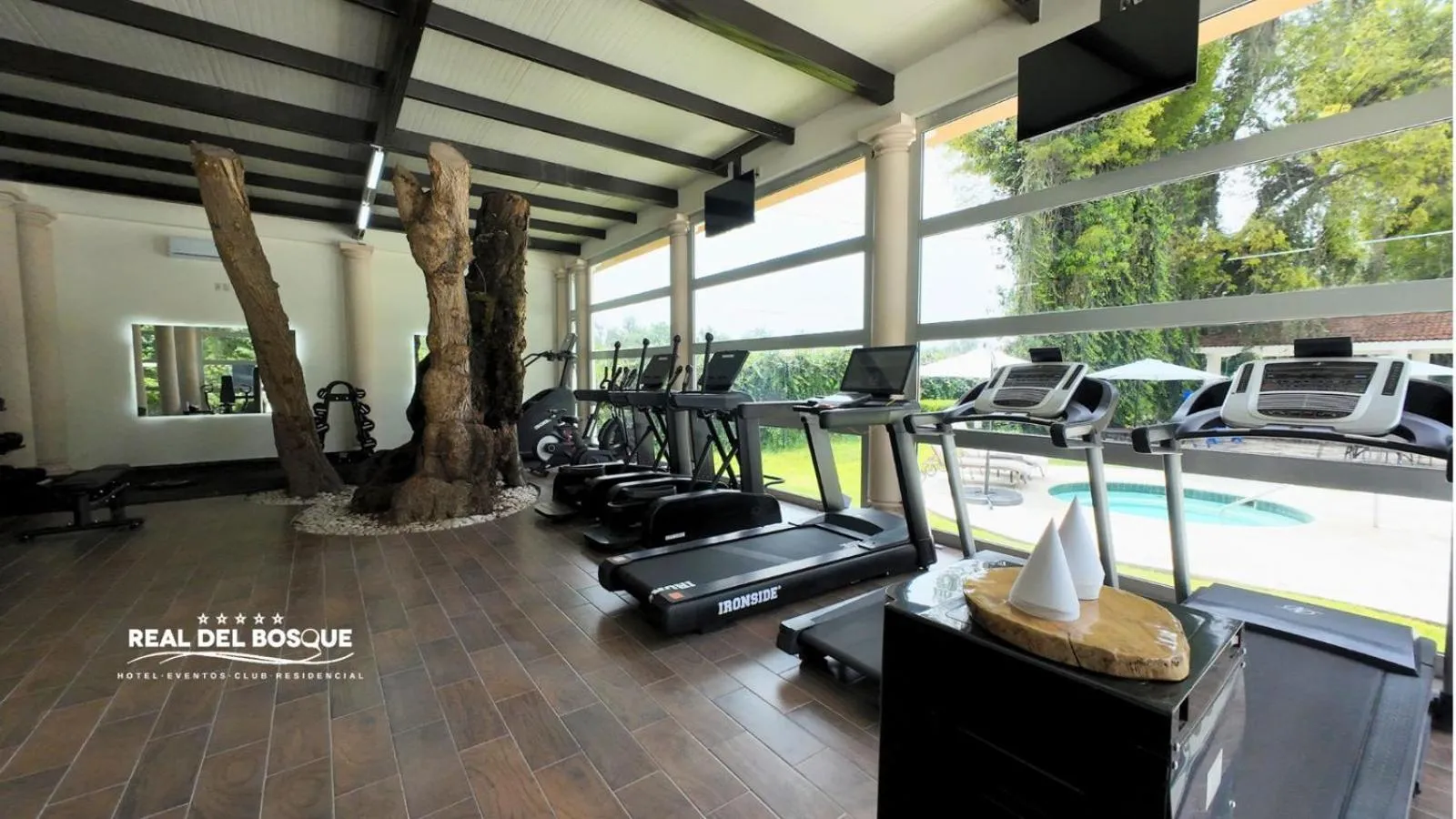 Fitness centre/facilities in Hotel Real del Bosque Golf and Spa