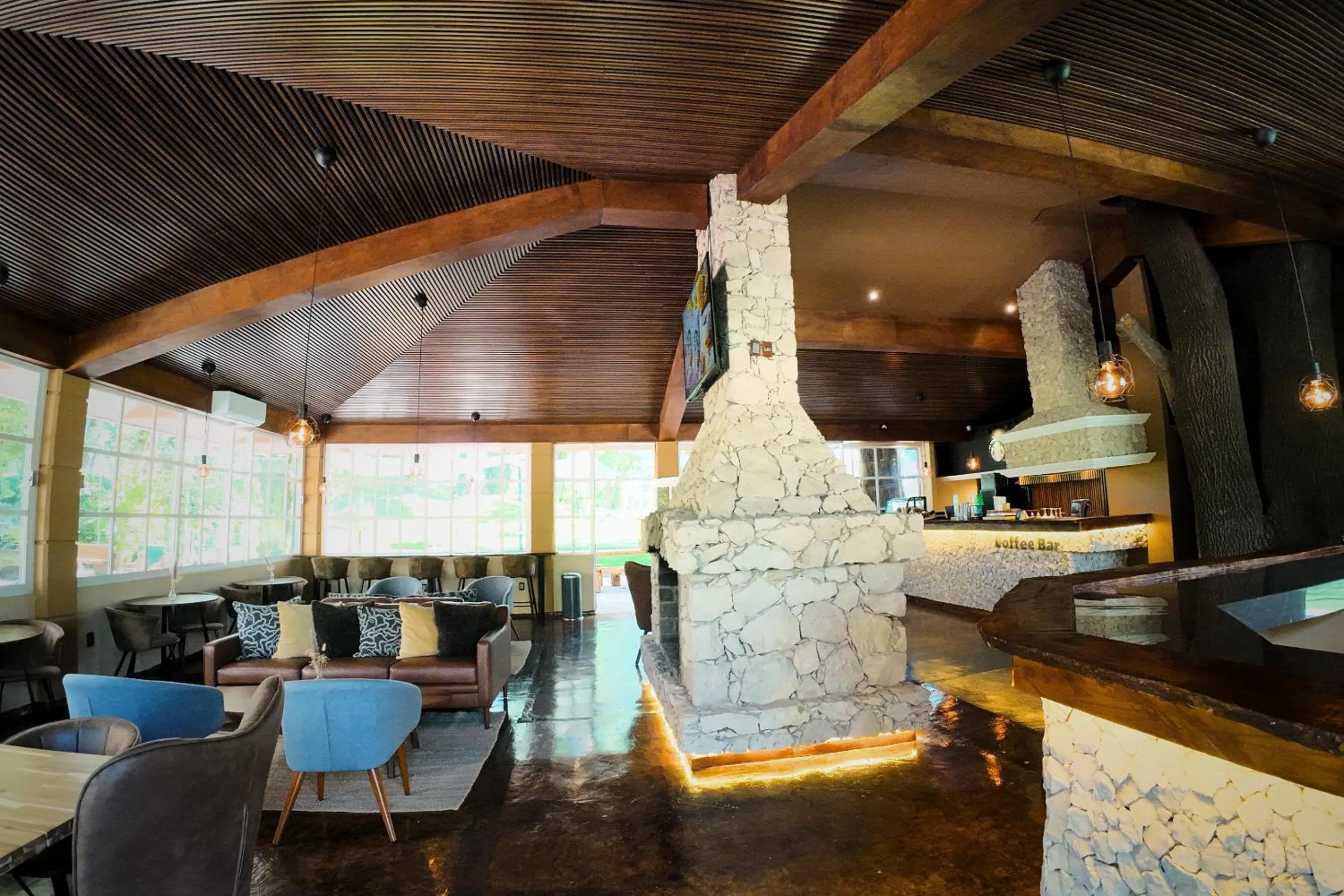 Property building in Hotel Real del Bosque Golf and Spa